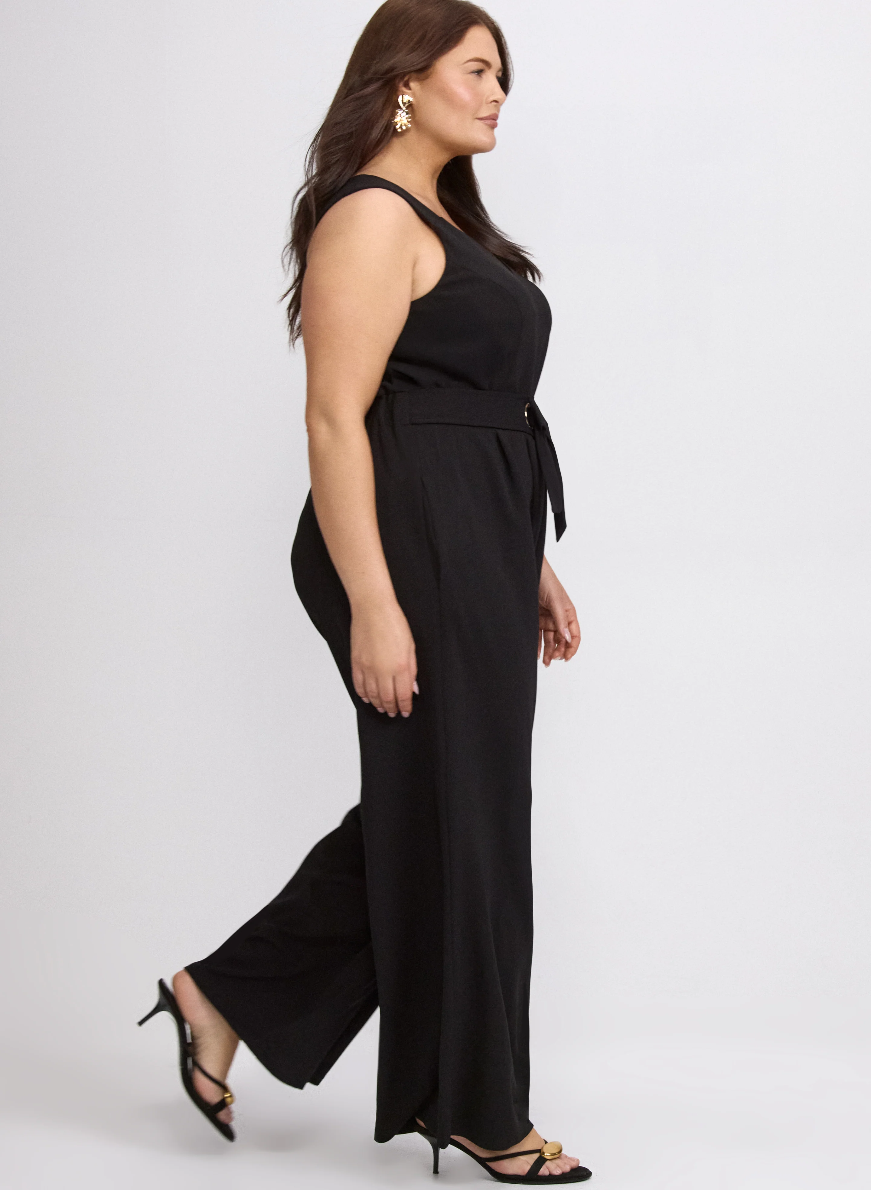 Tie-Waist Jumpsuit - Image 2