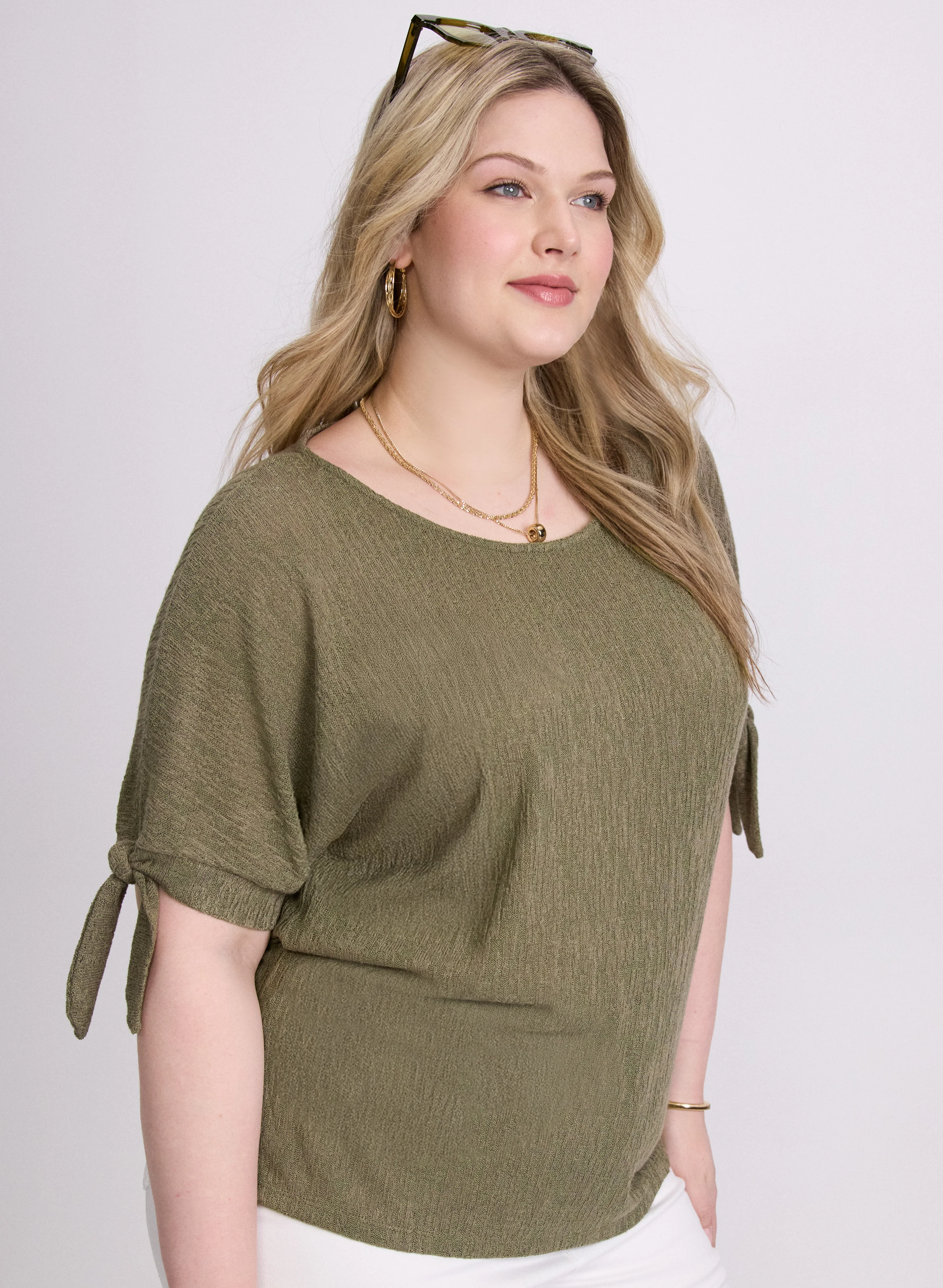 Tied Sleeves Top - Image 5