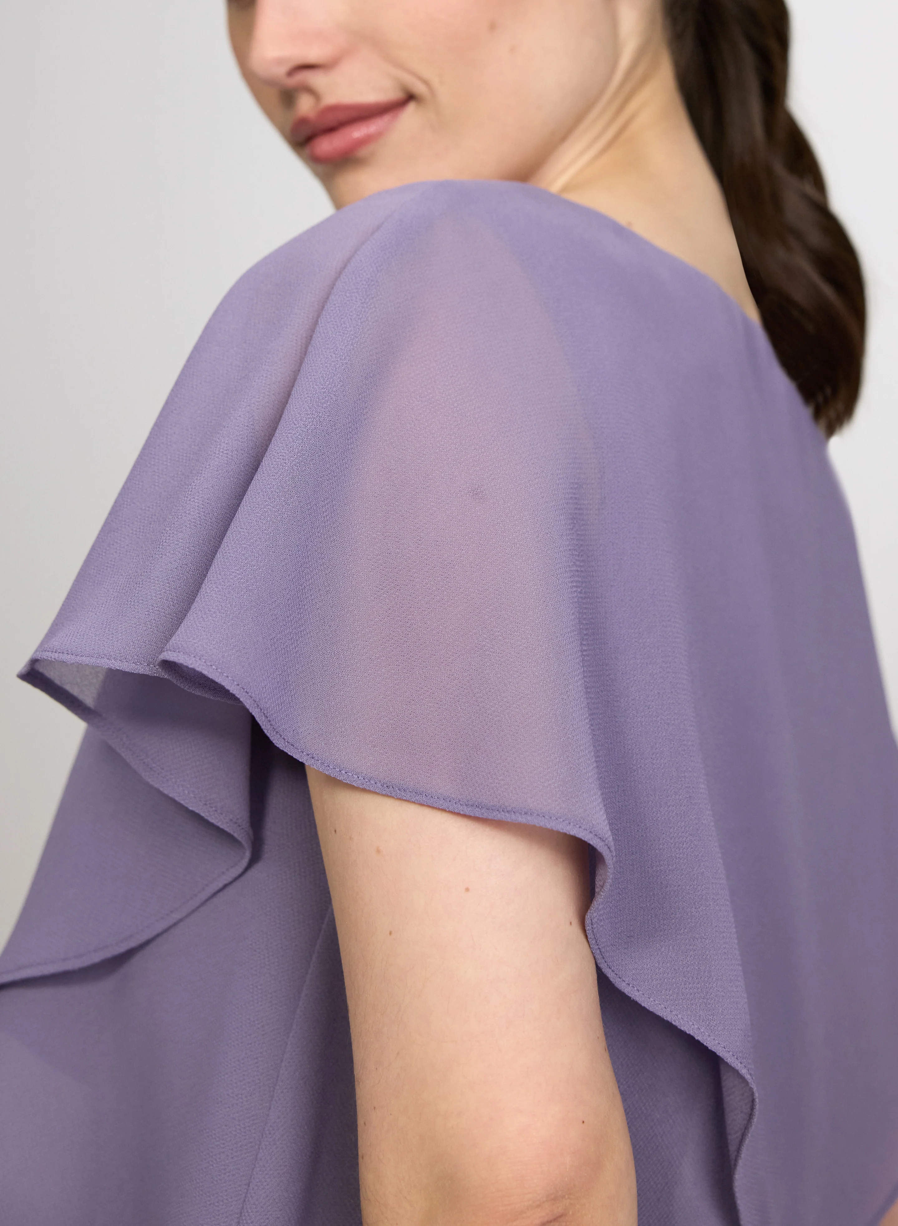 Tiered Capelet Dress - Image 5