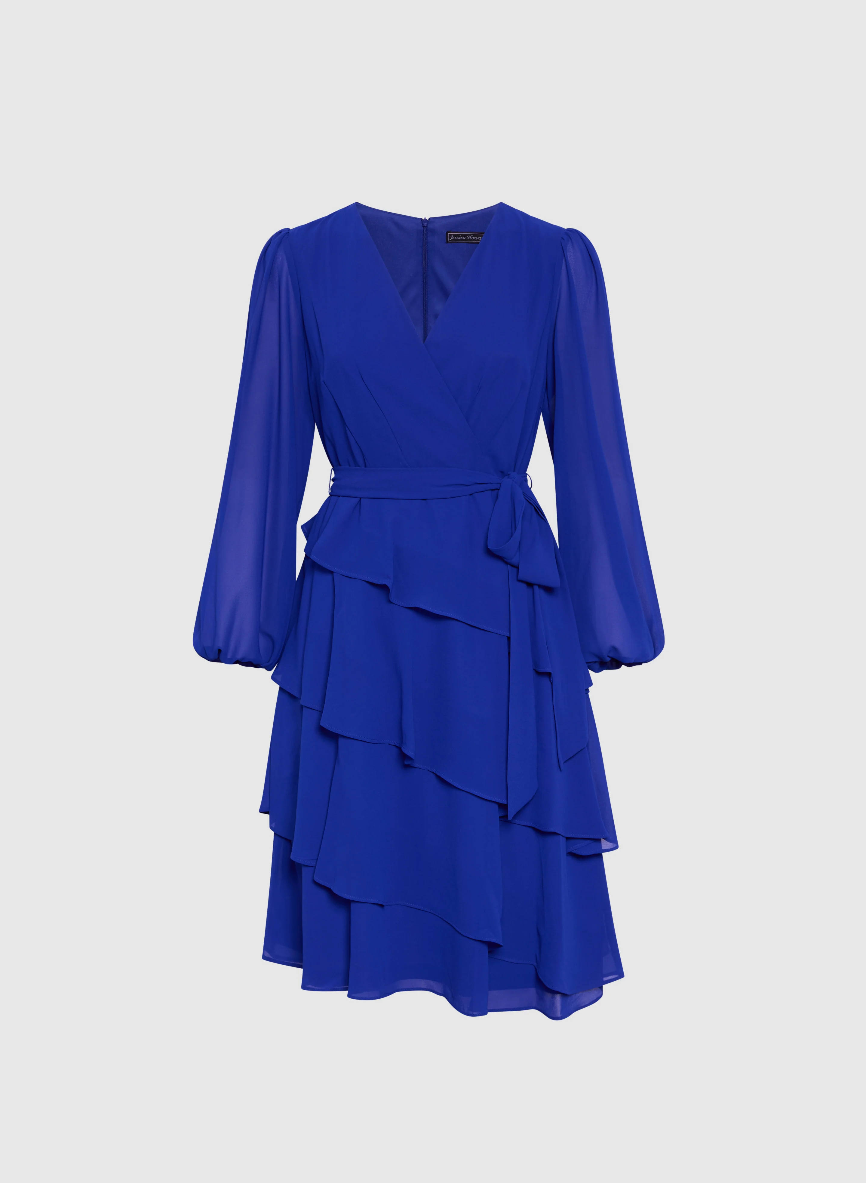 Tiered Chiffon Dress - Image 6