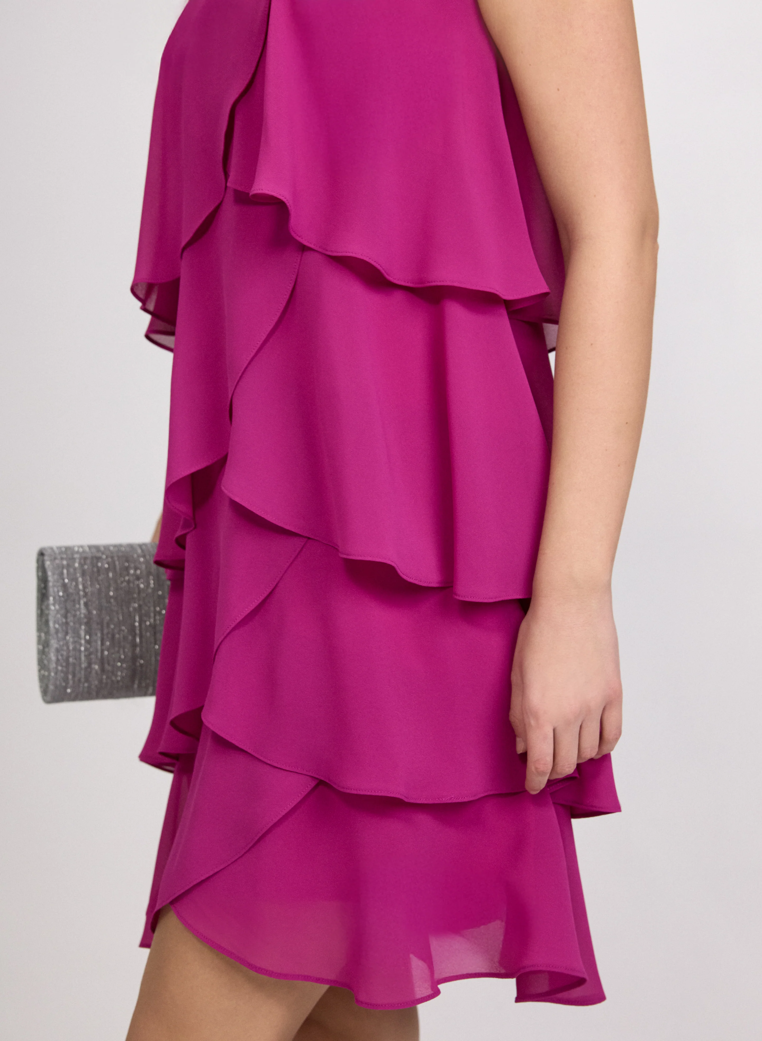 Tiered Chiffon Dress - Image 5