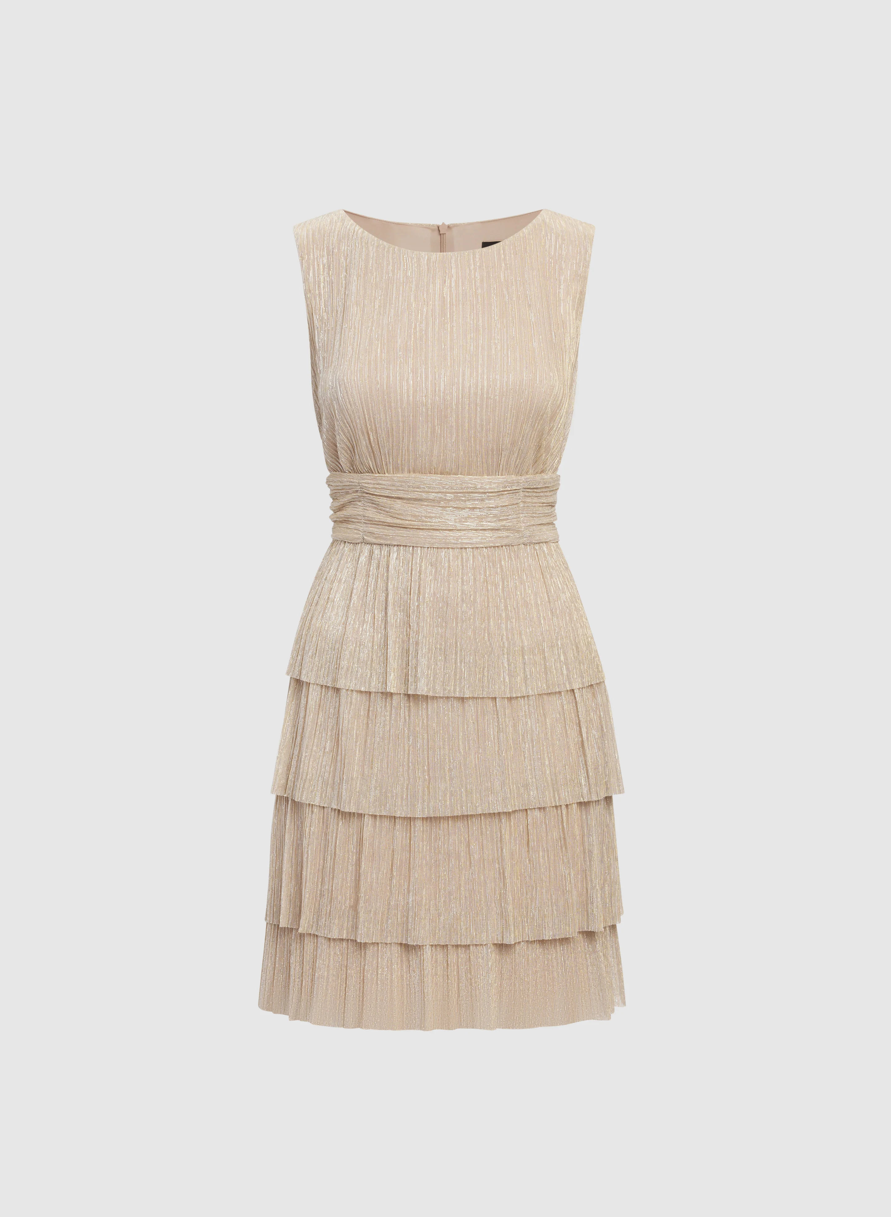 Tiered Metallic Dress - Image 6