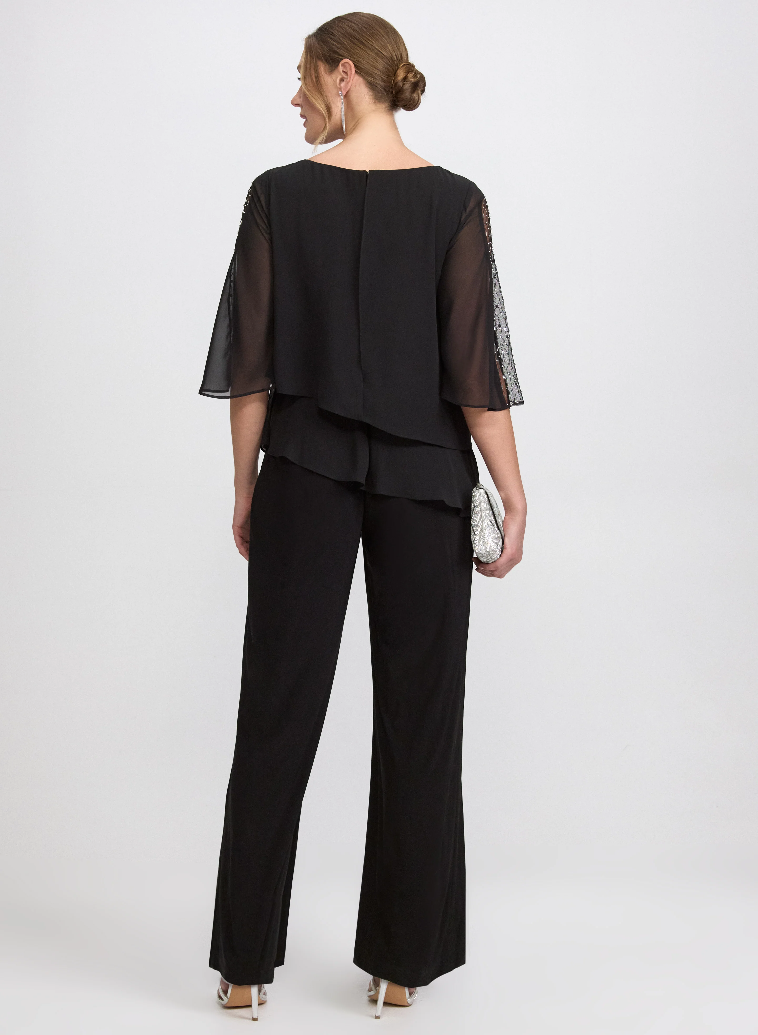 Tiered Overlay Jumpsuit - Image 4