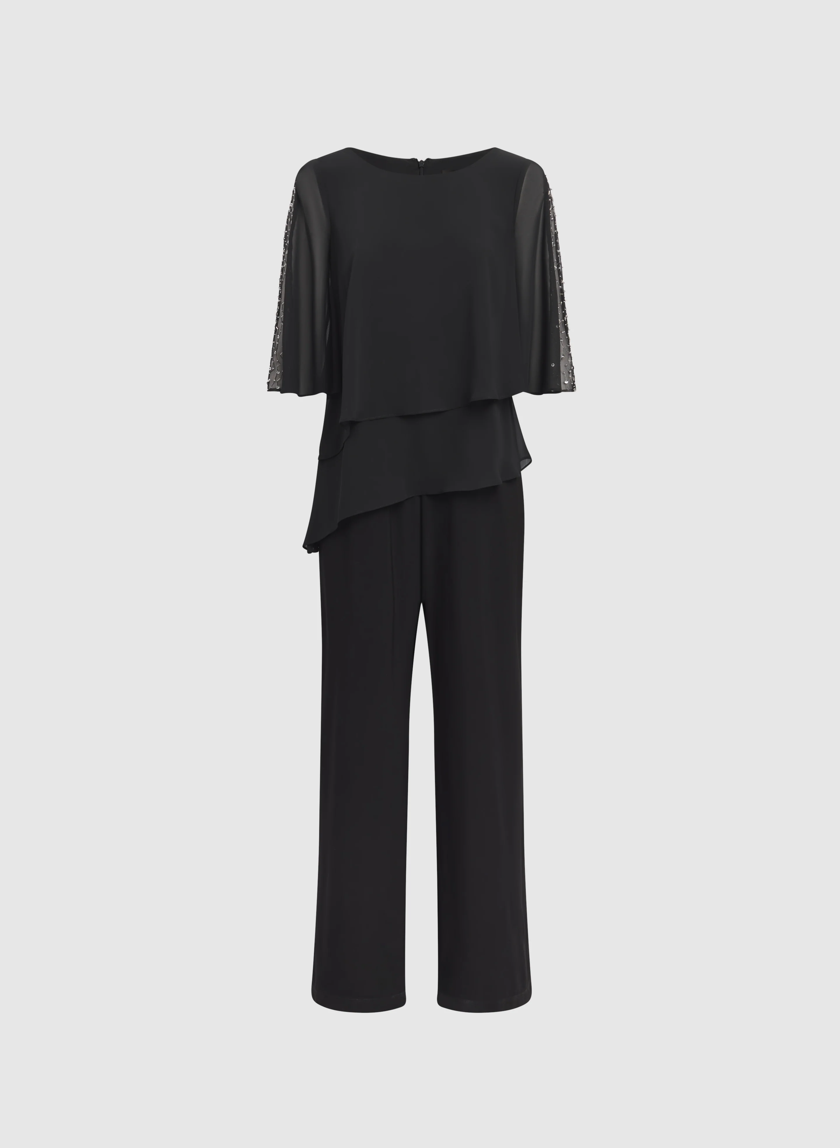 Tiered Overlay Jumpsuit - Image 5
