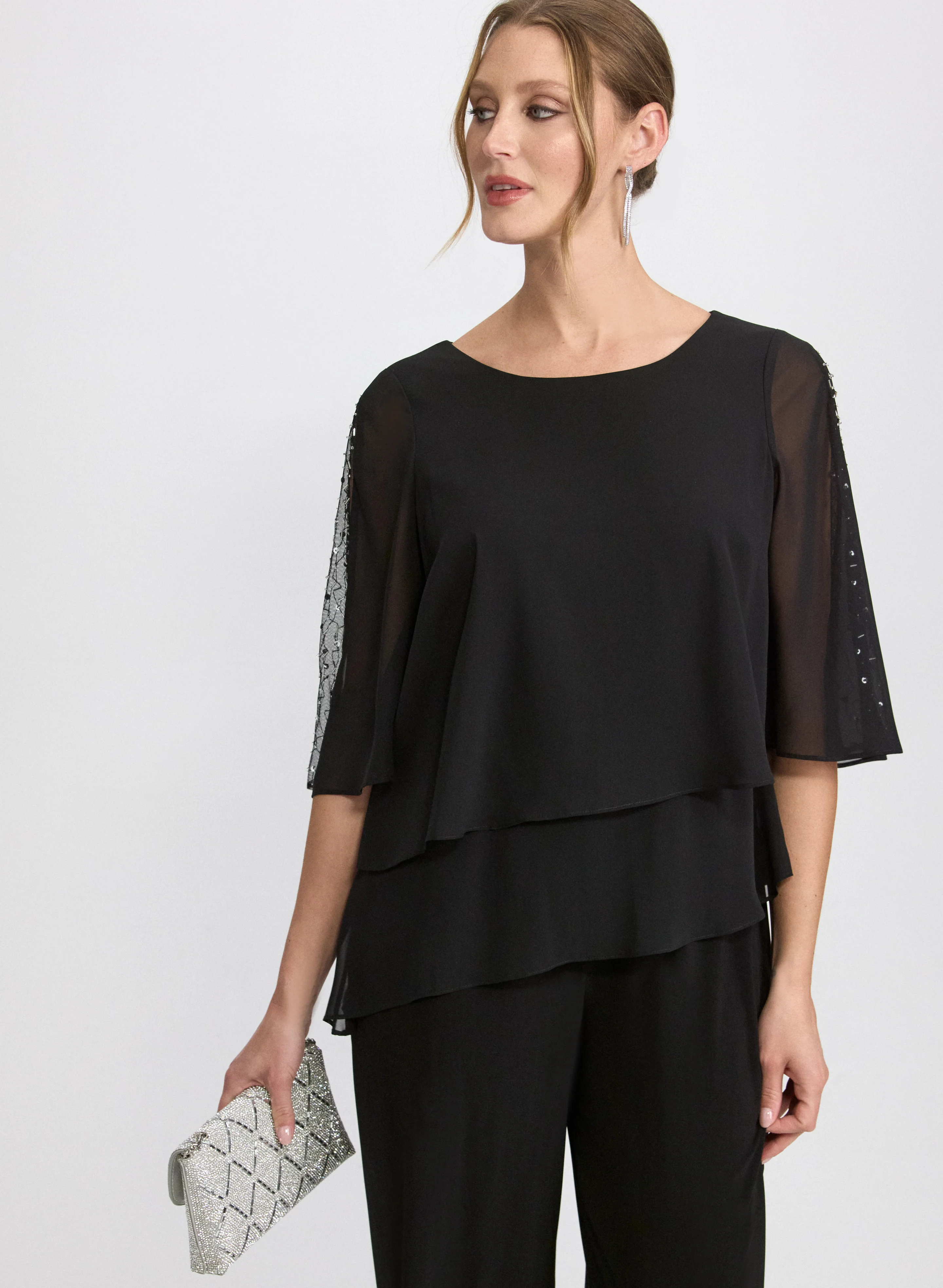 Tiered Overlay Jumpsuit - Image 7