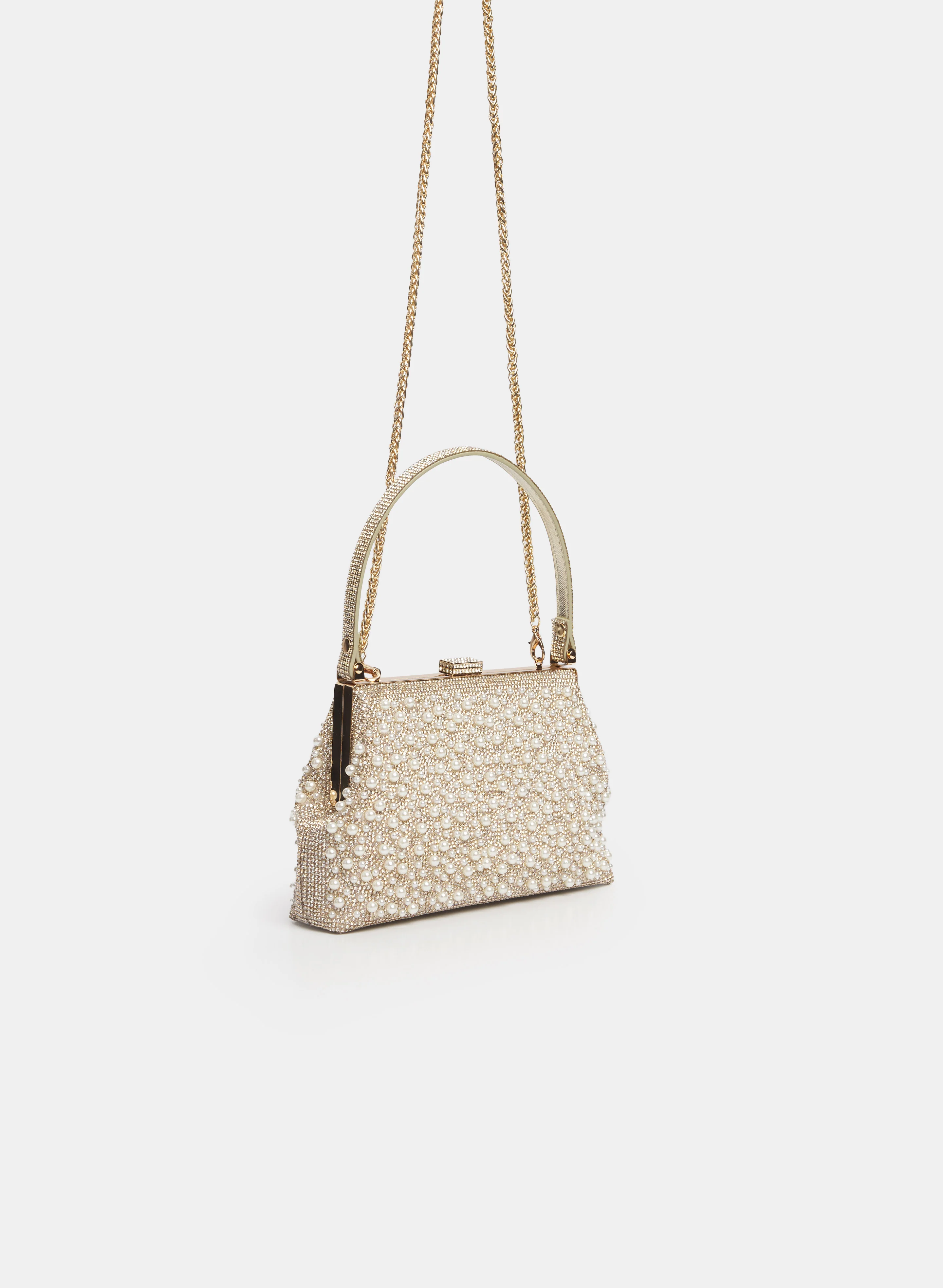 Tonal Beaded Handbag - Image 4