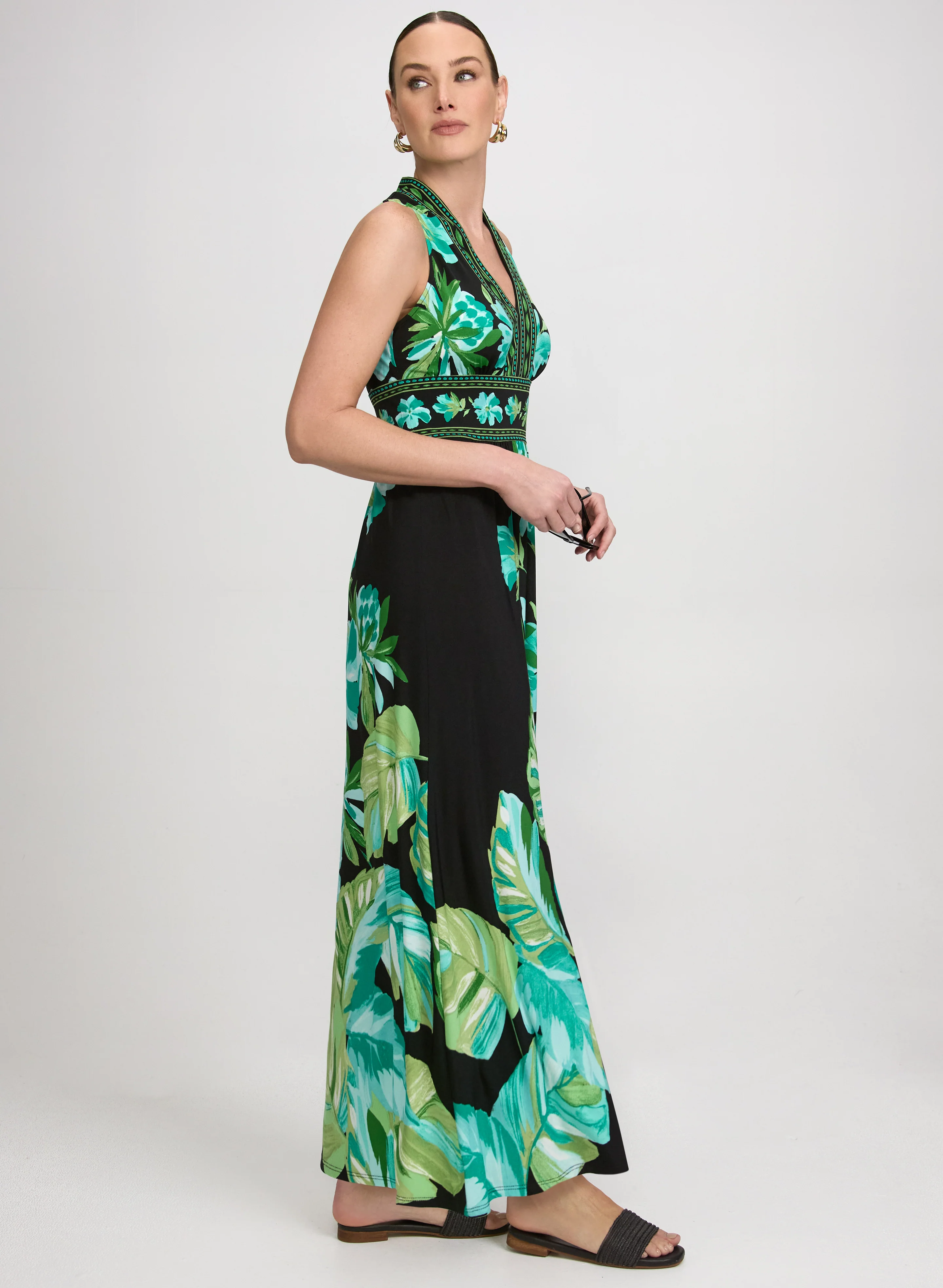 Tropical Maxi Dress - Image 3