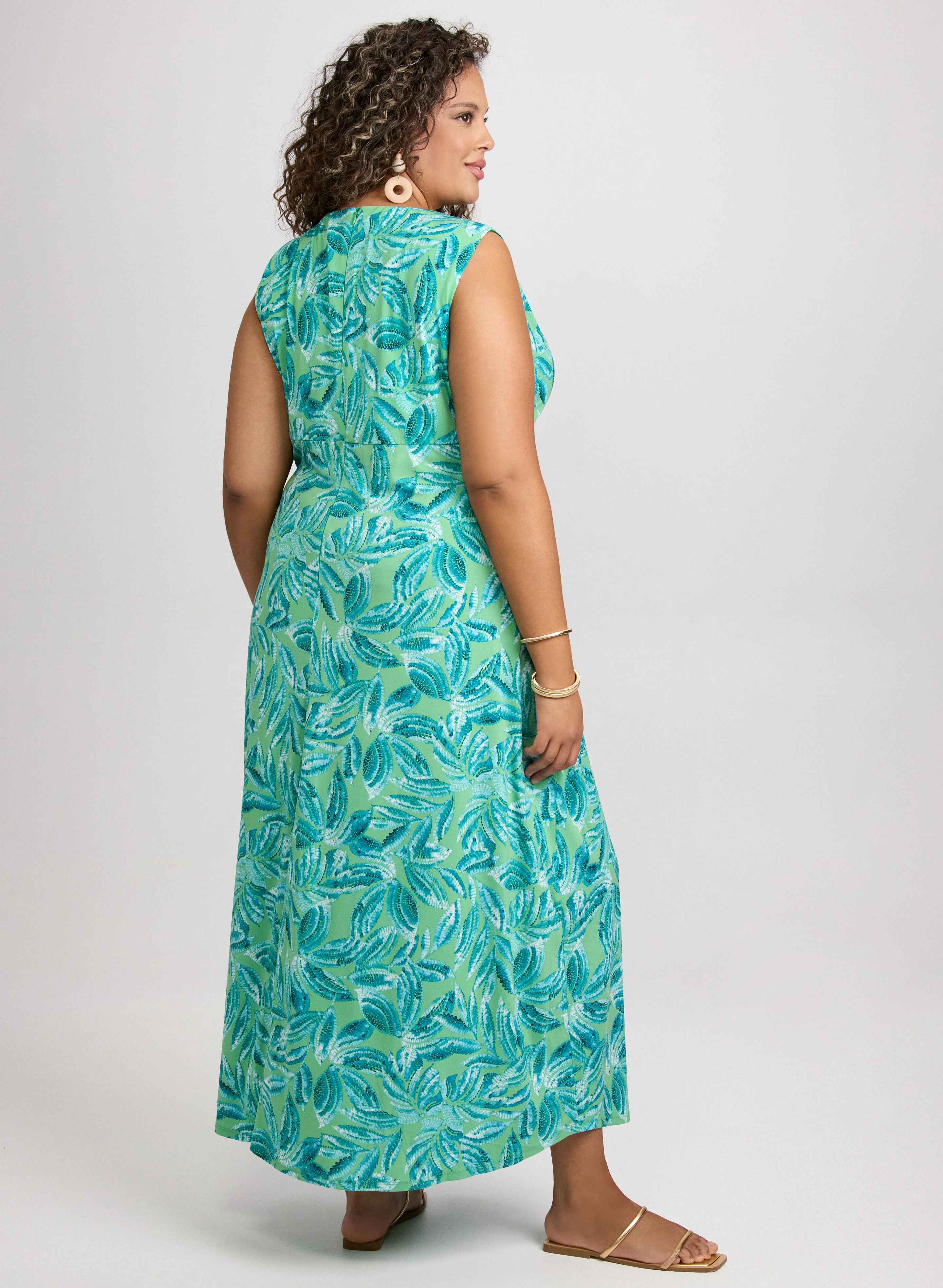 Tropical Maxi Dress - Image 5