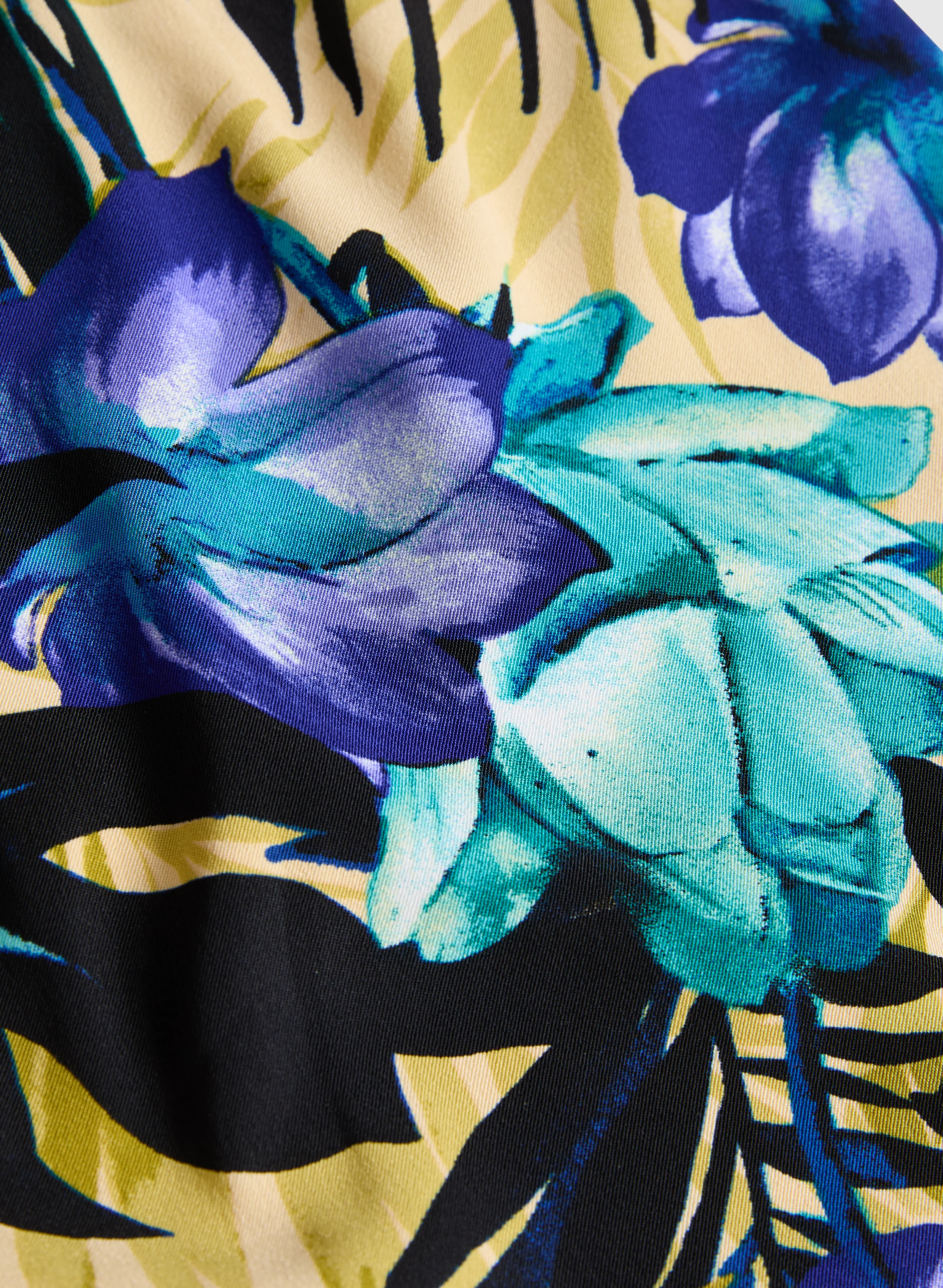 Tropical Print Dress - Image 7