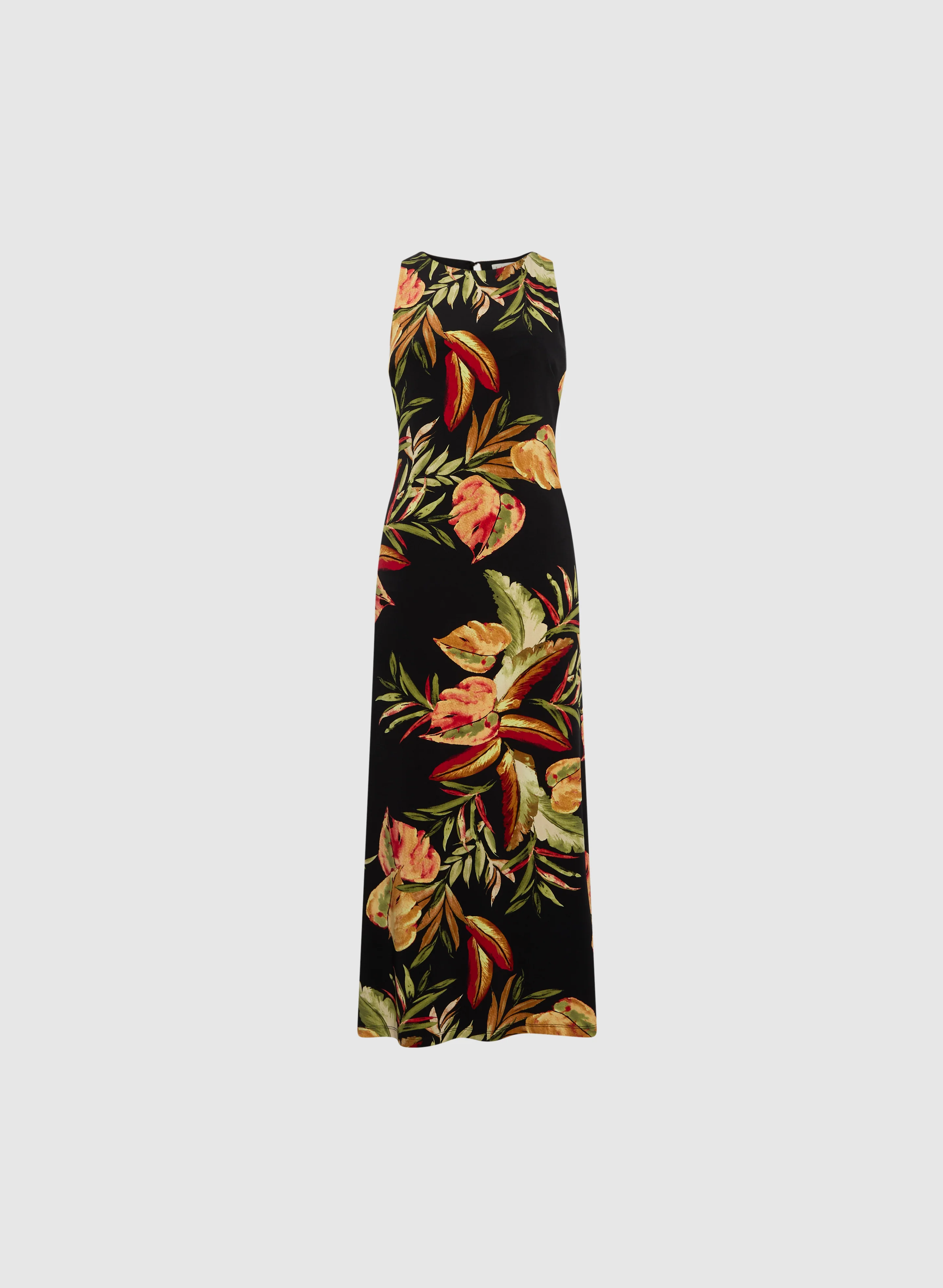 Tropical Print Maxi Dress - Image 4