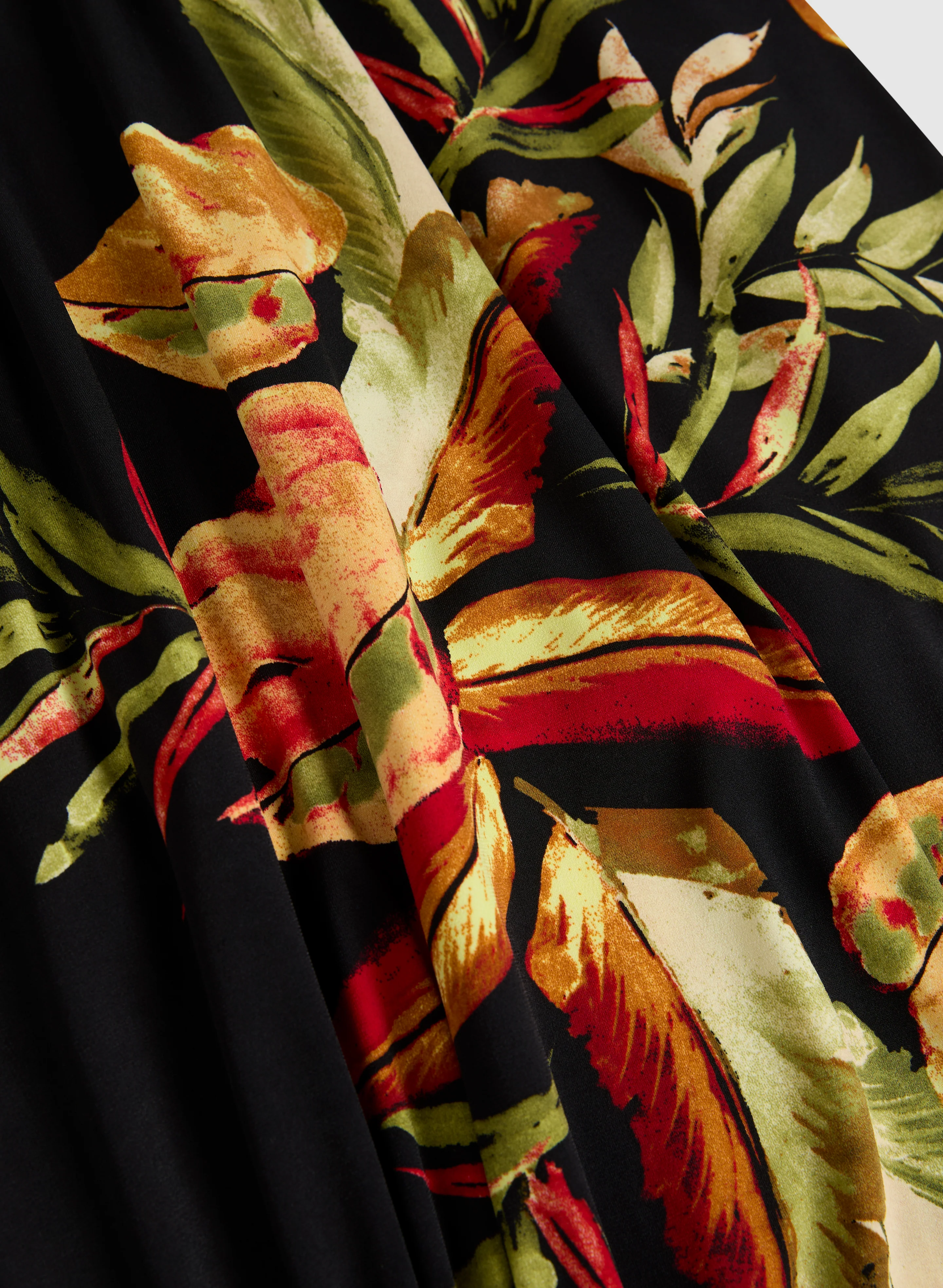 Tropical Print Maxi Dress - Image 5