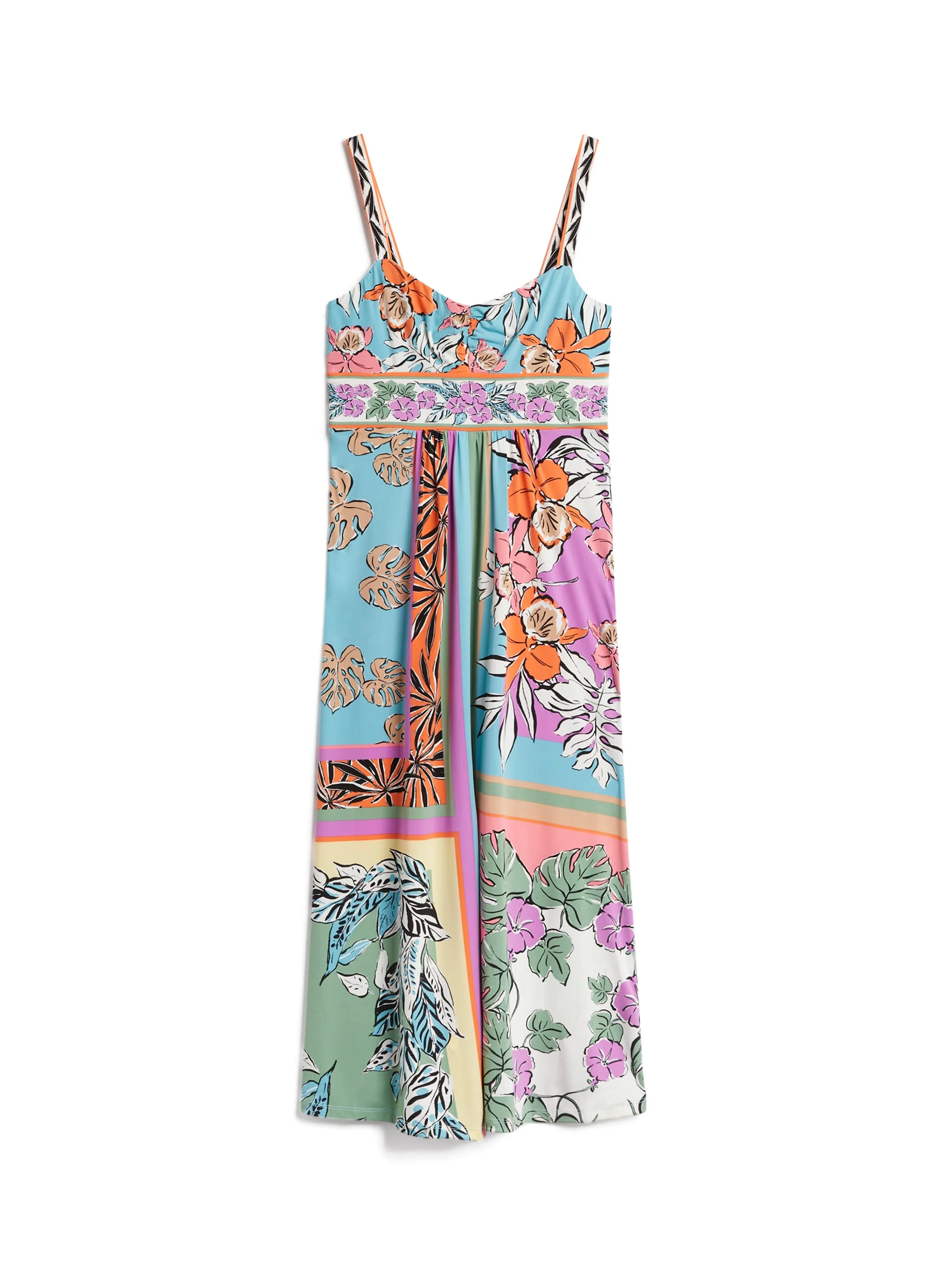 Tropical Print Maxi Dress - Image 6