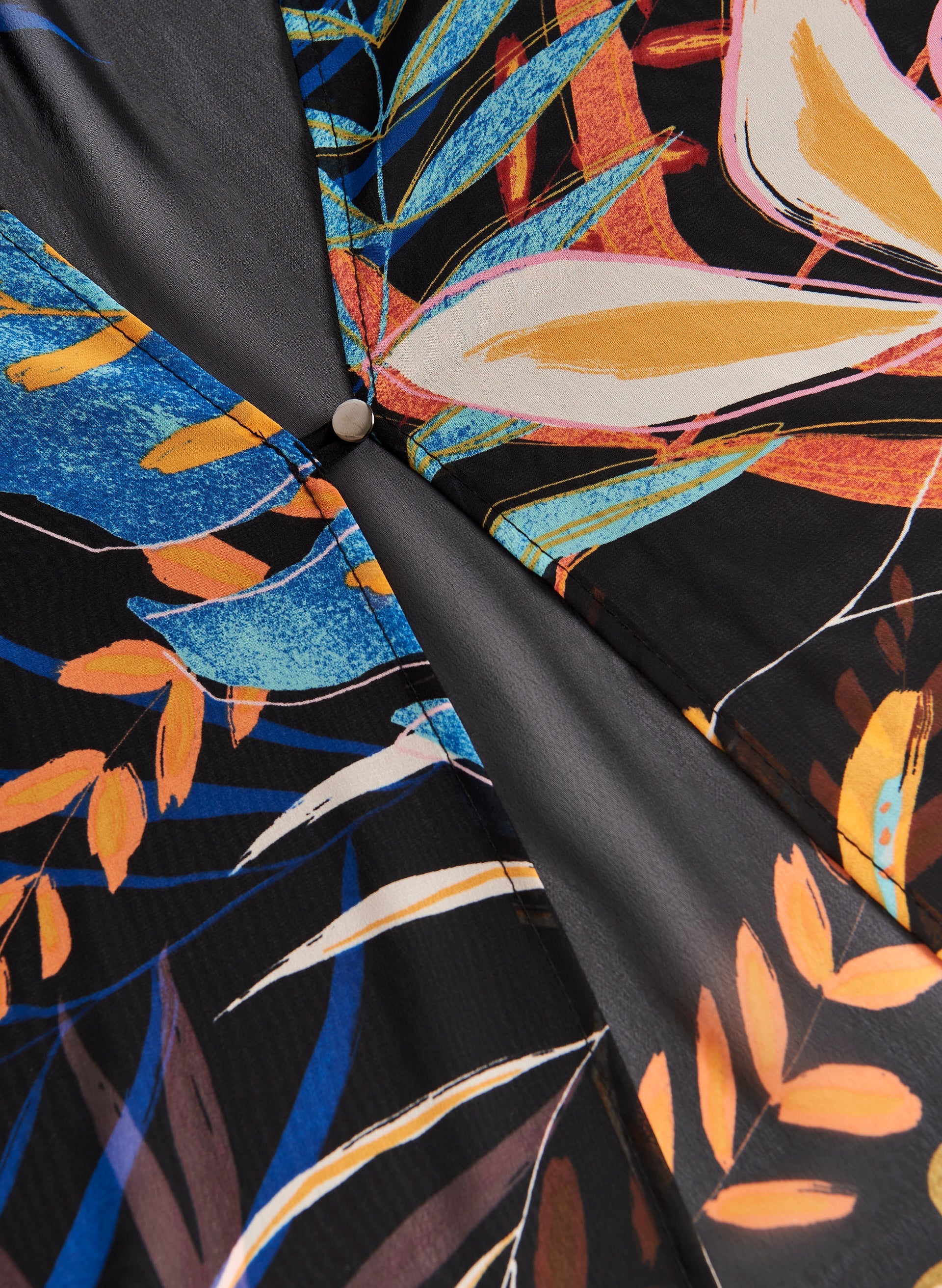 Tropical Print Sheer Duster - Image 6