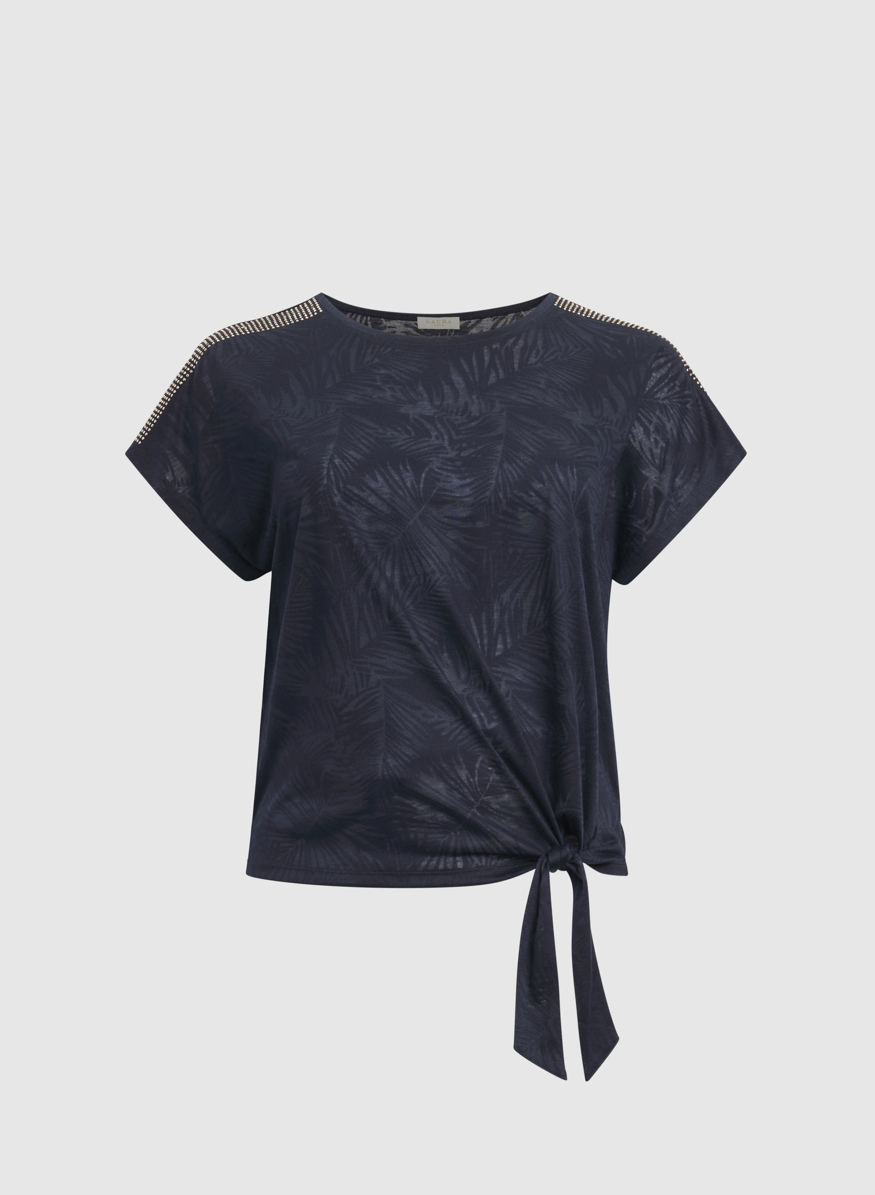 Tropical Print T-Shirt - Image 6
