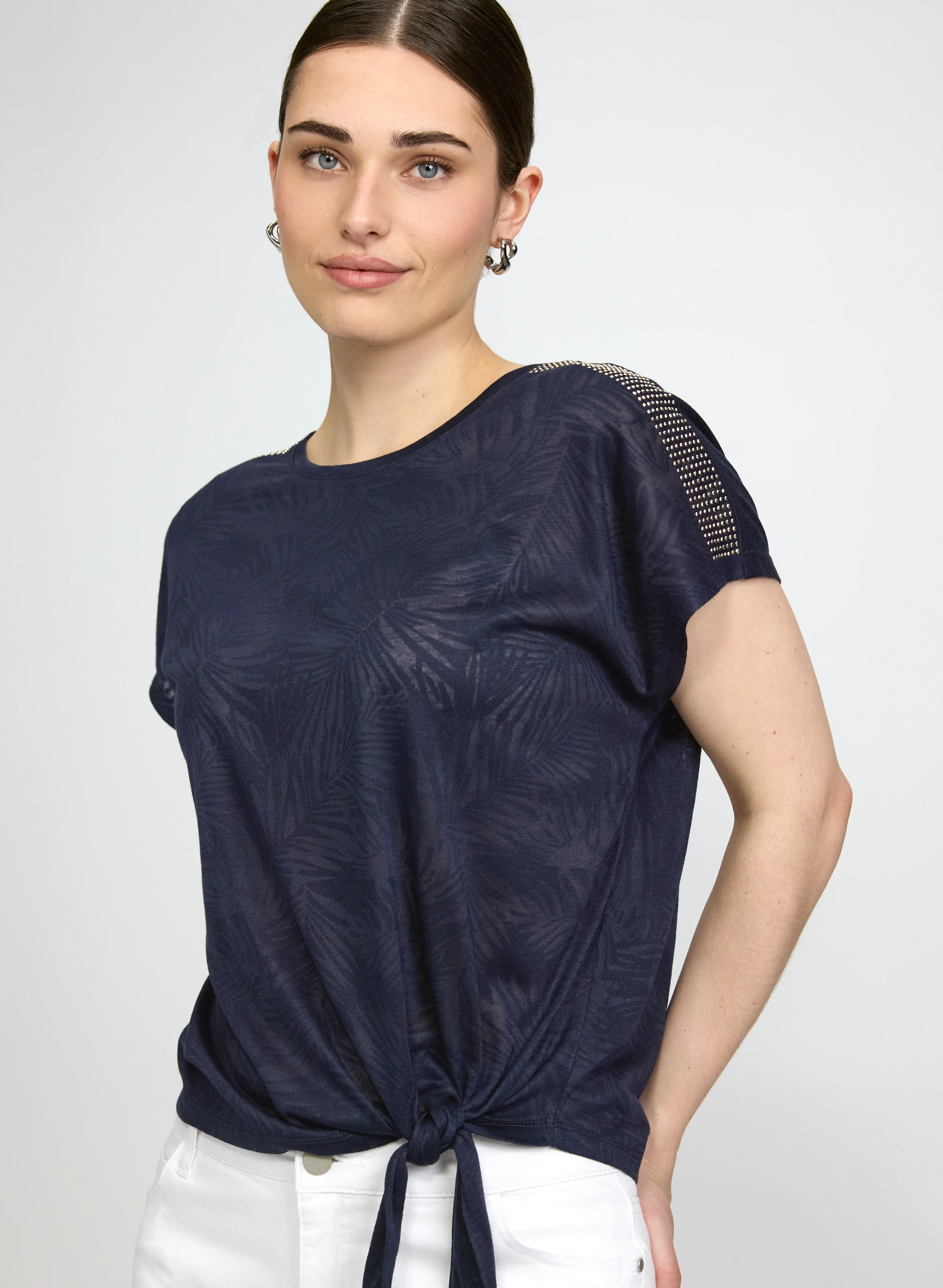 Tropical Print T-Shirt
