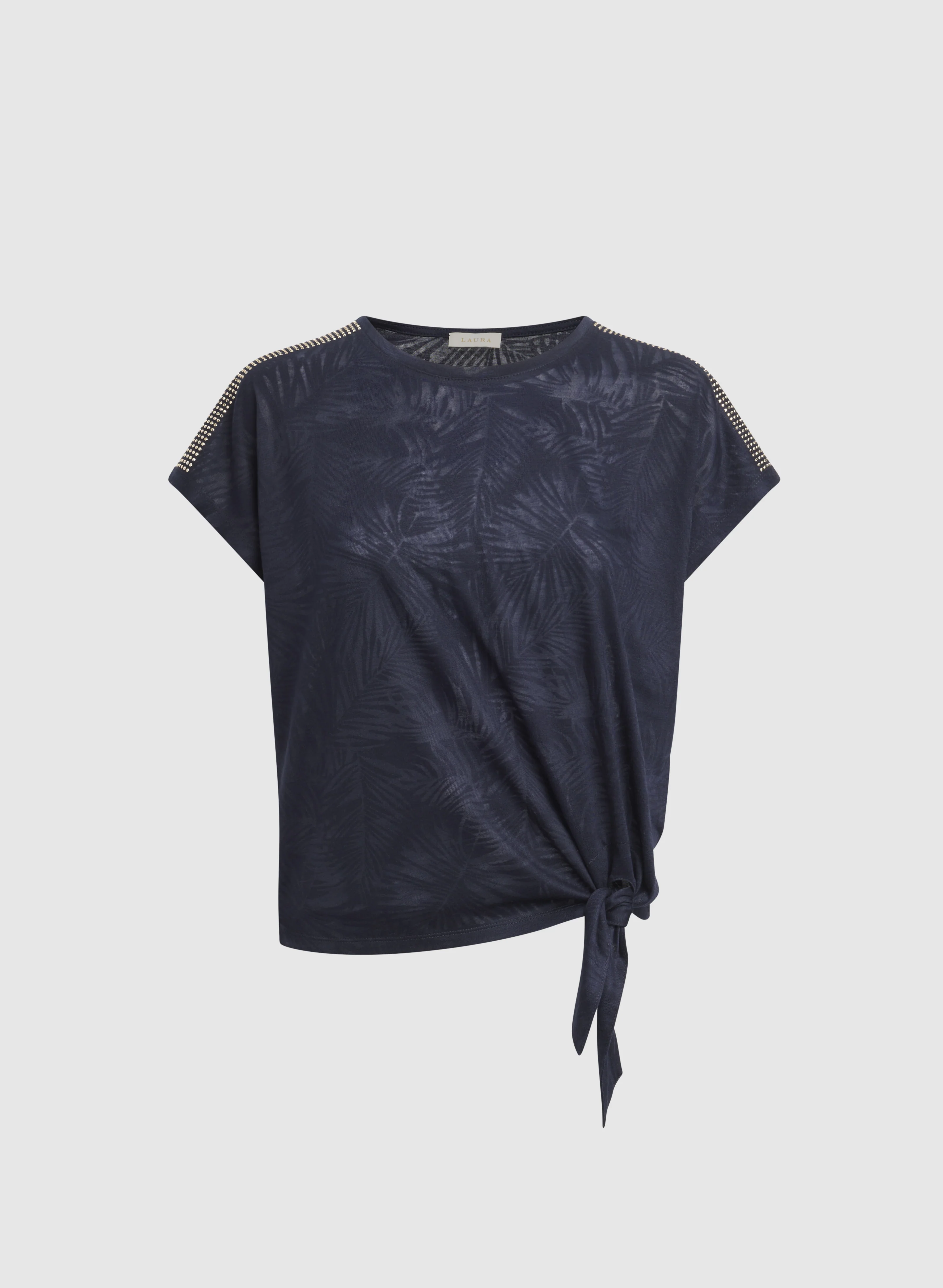 Tropical Print T-Shirt - Image 6