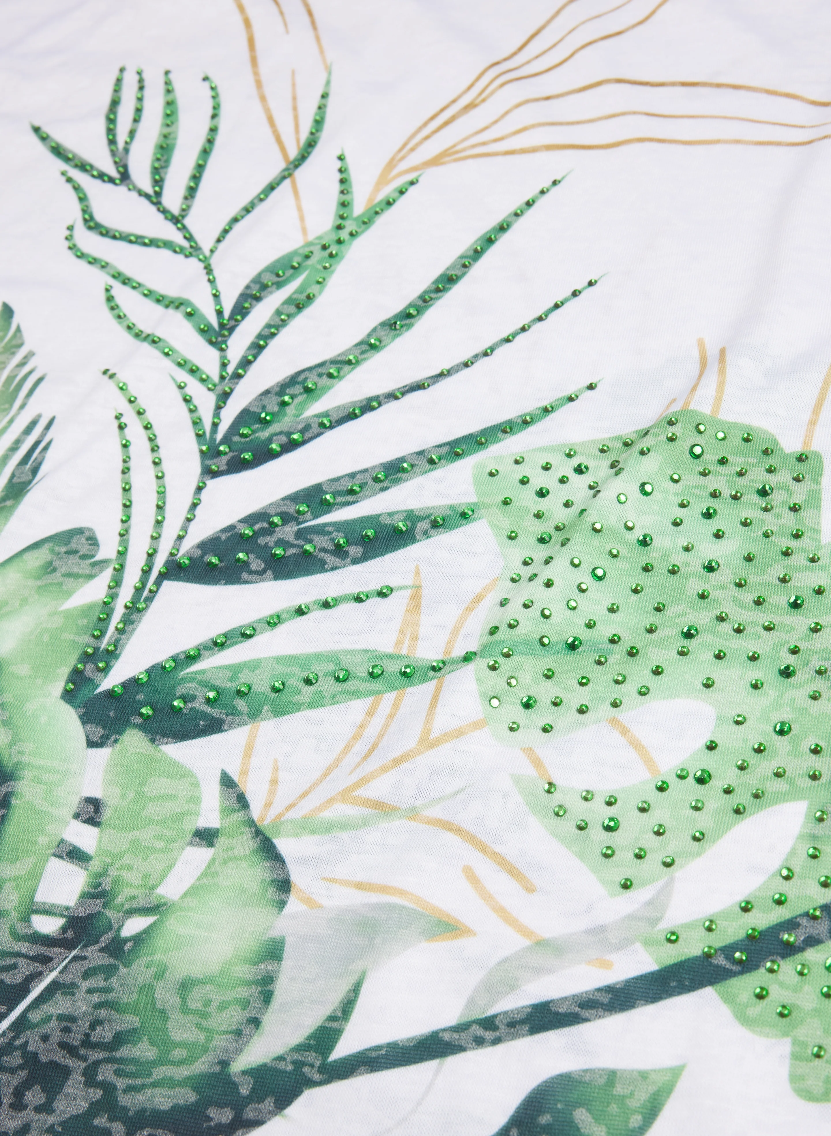Tropical Print T-Shirt - Image 7
