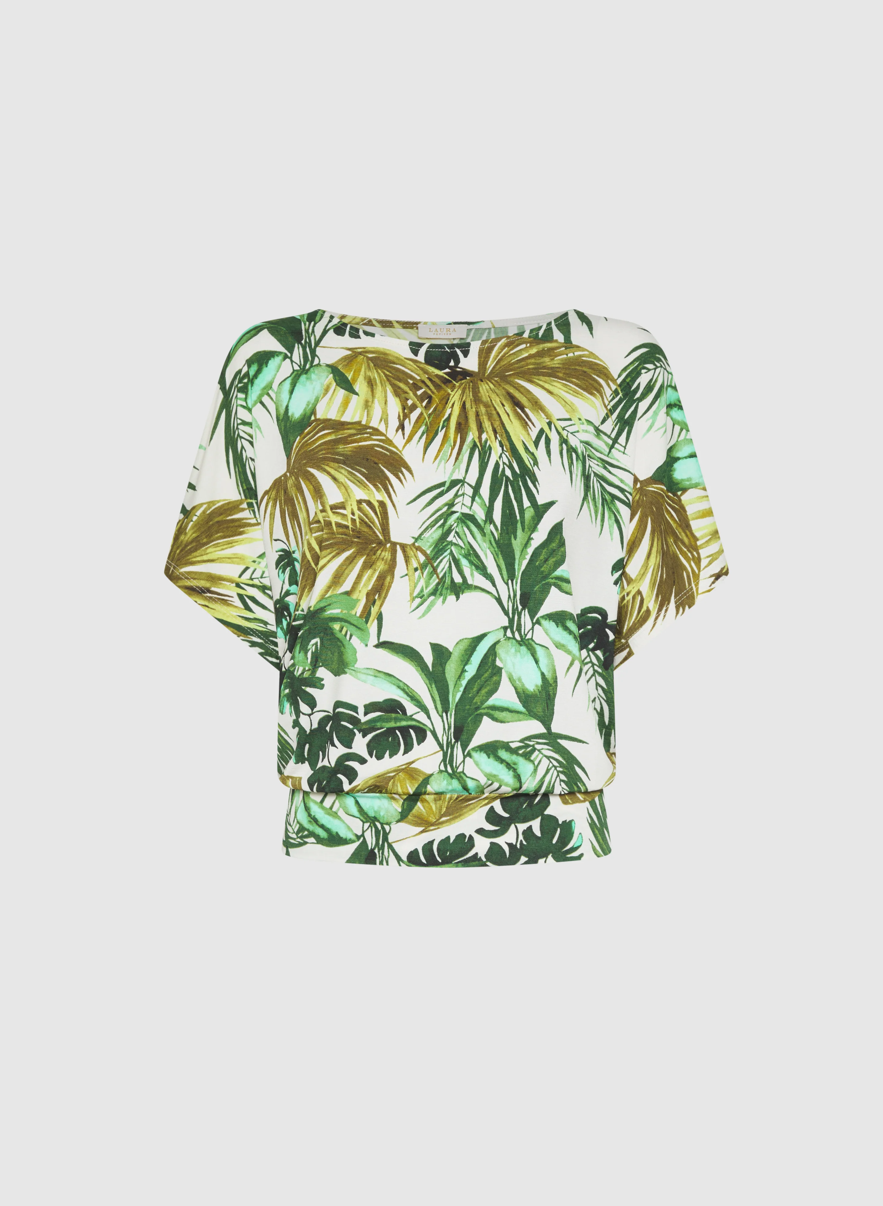 Tropical Print Top - Image 6