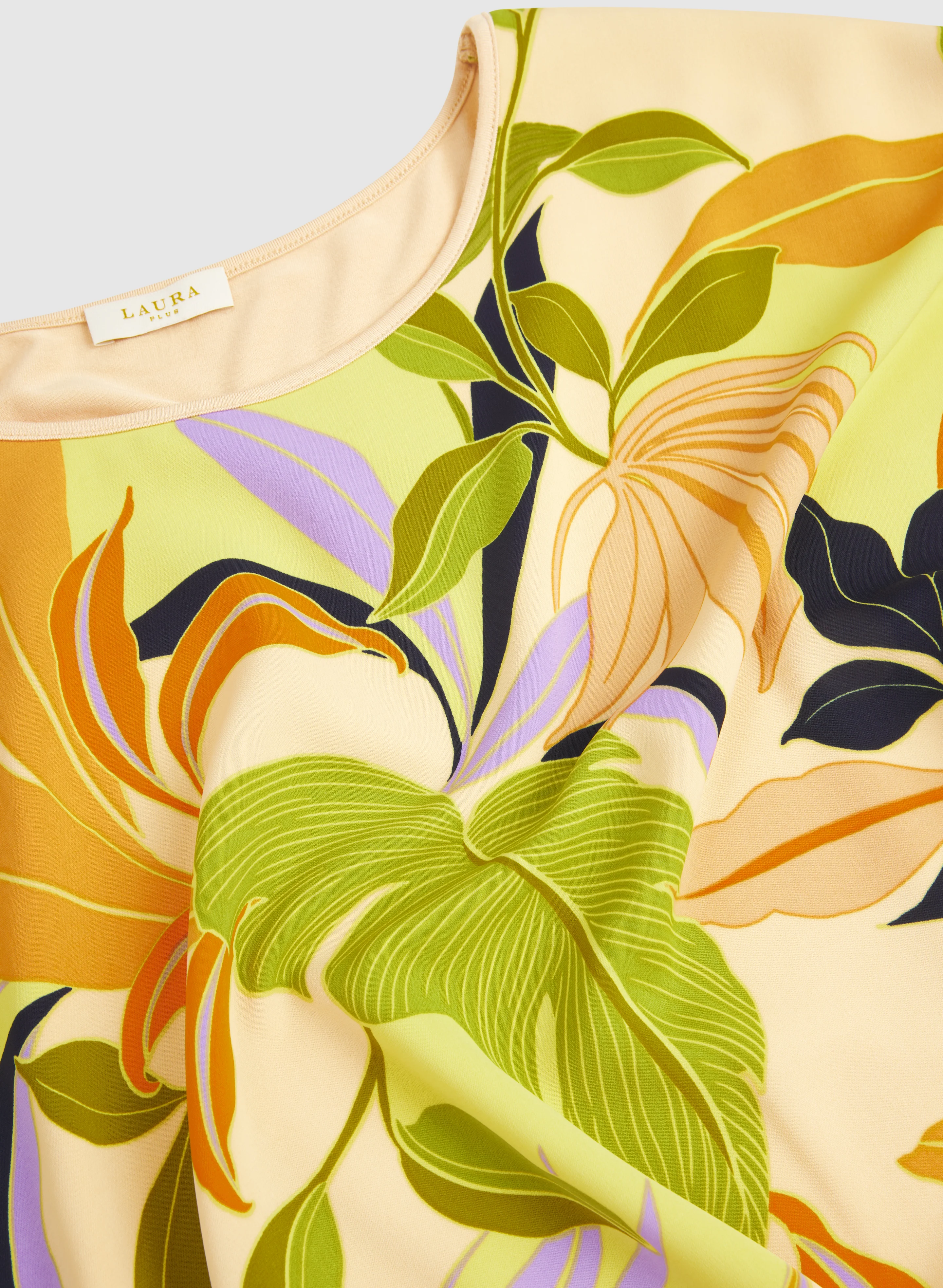 Tropical Print Top - Image 7