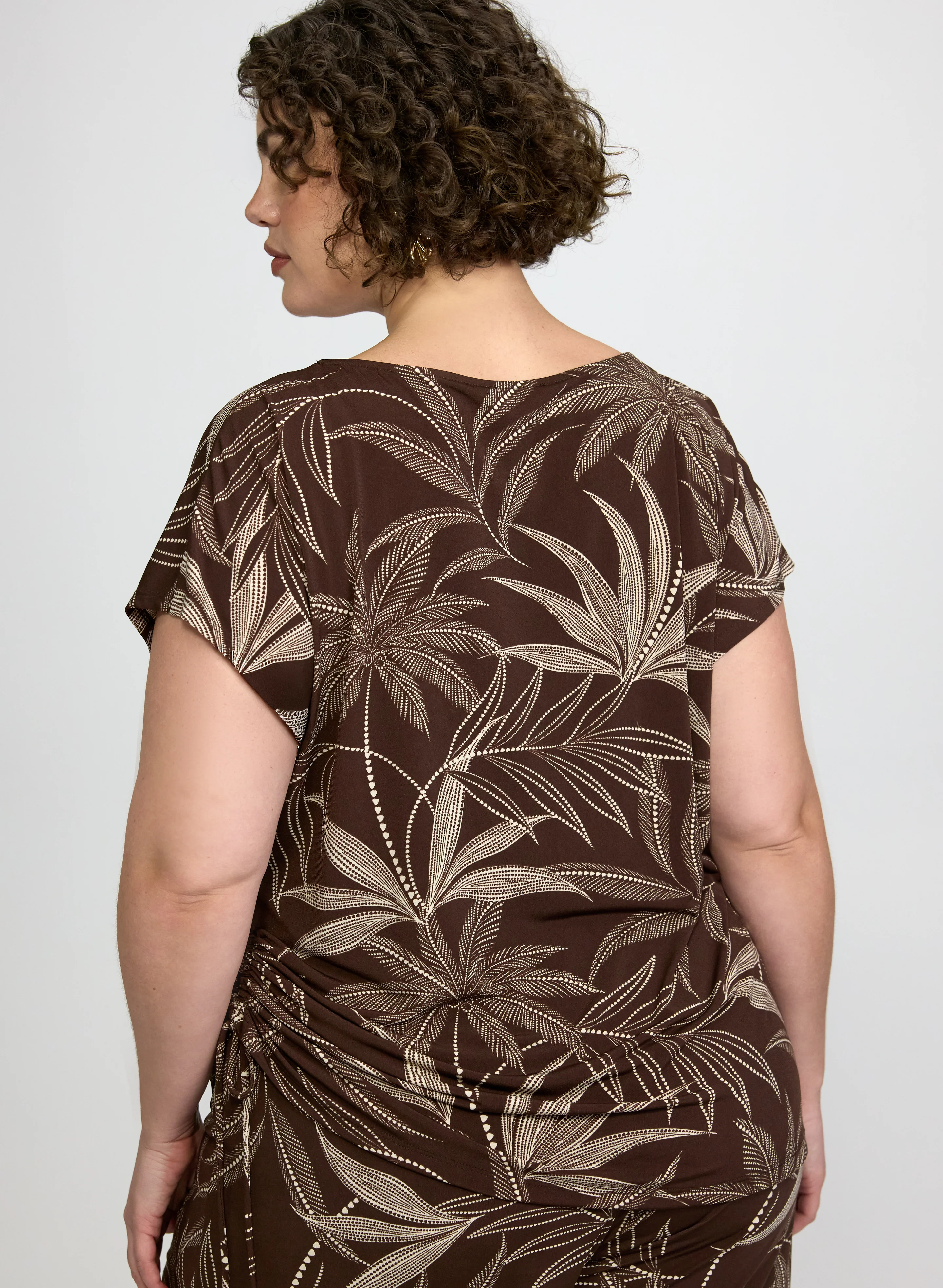 Tropical Print Top - Image 8