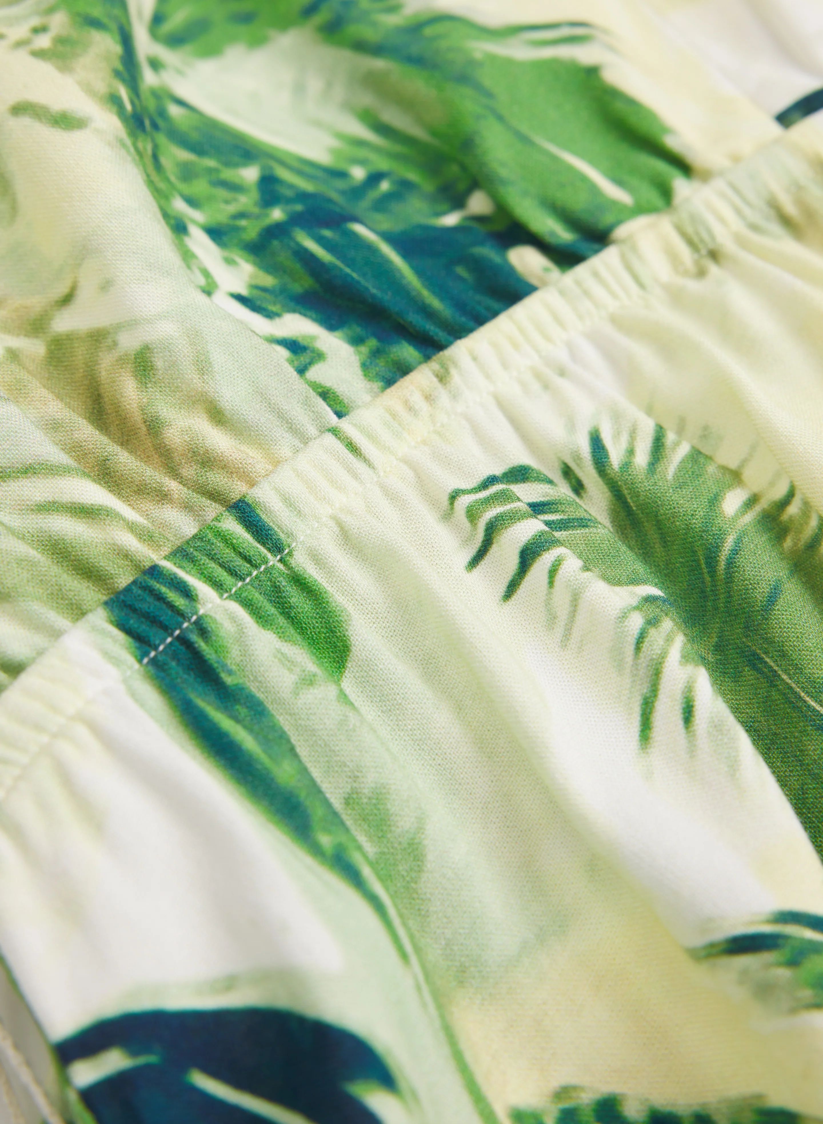 Tropical Shirt Dress - Image 7