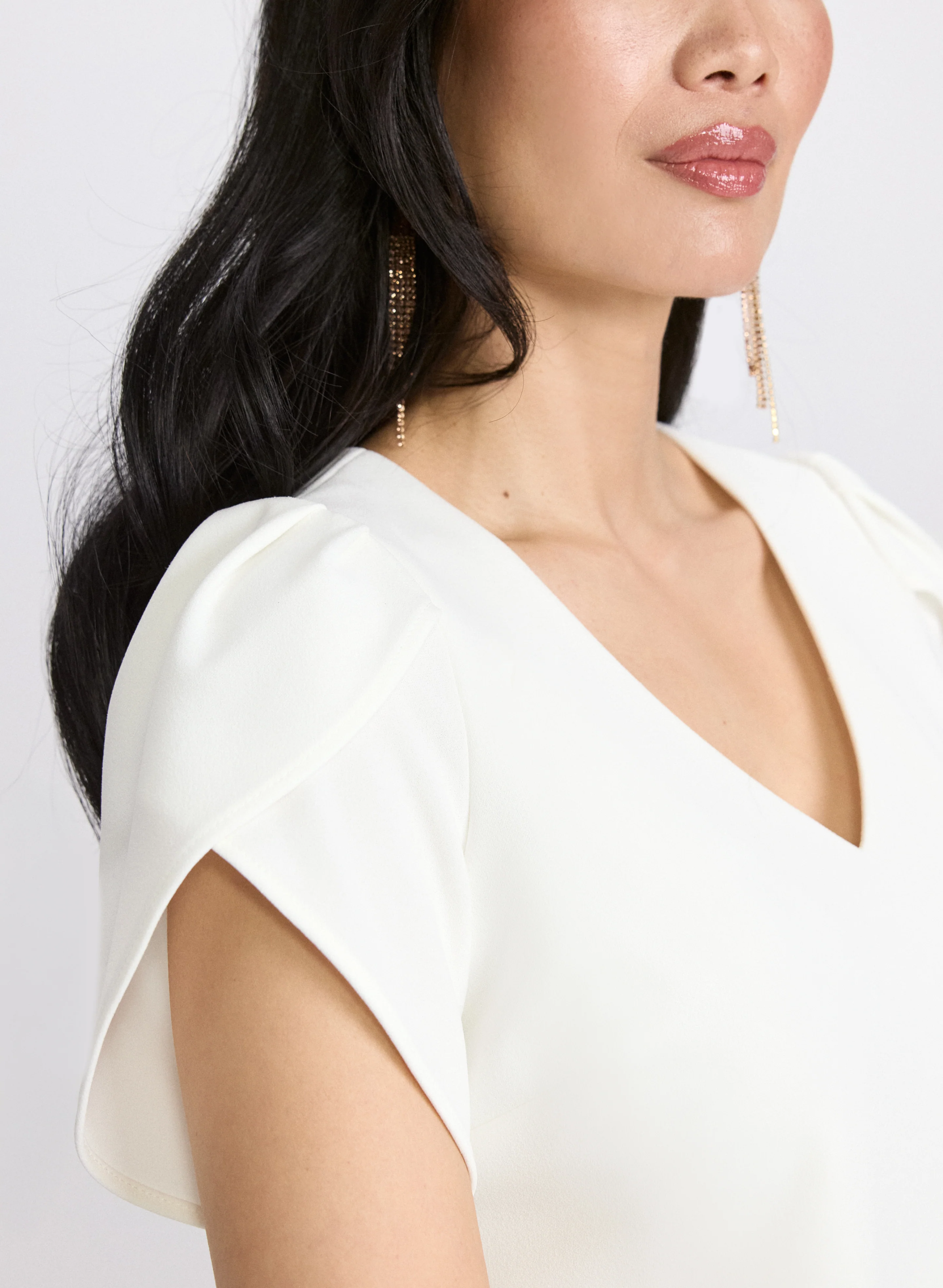 Tulip Sleeve Dress - Image 4