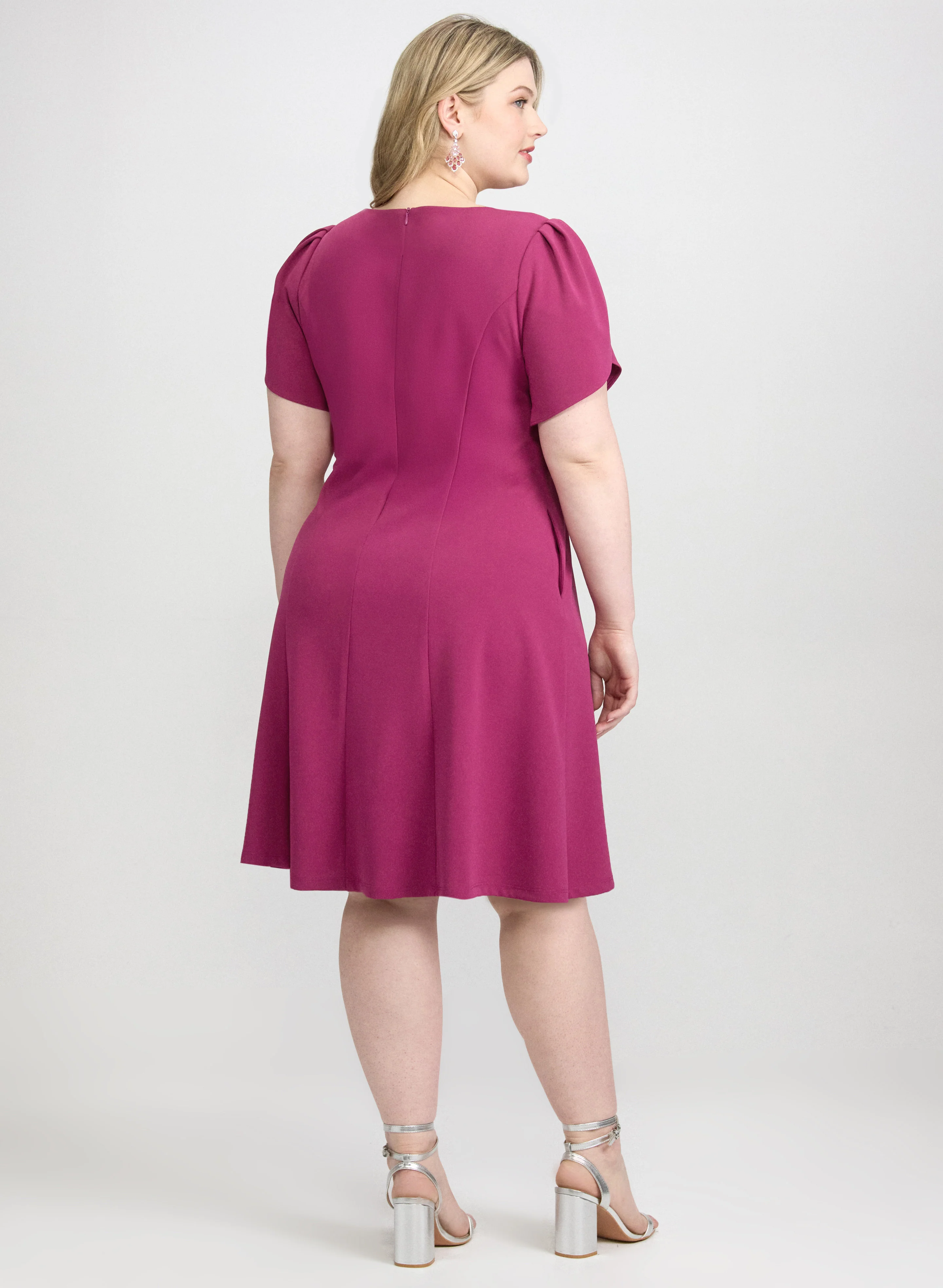 Tulip Sleeve Dress - Image 4