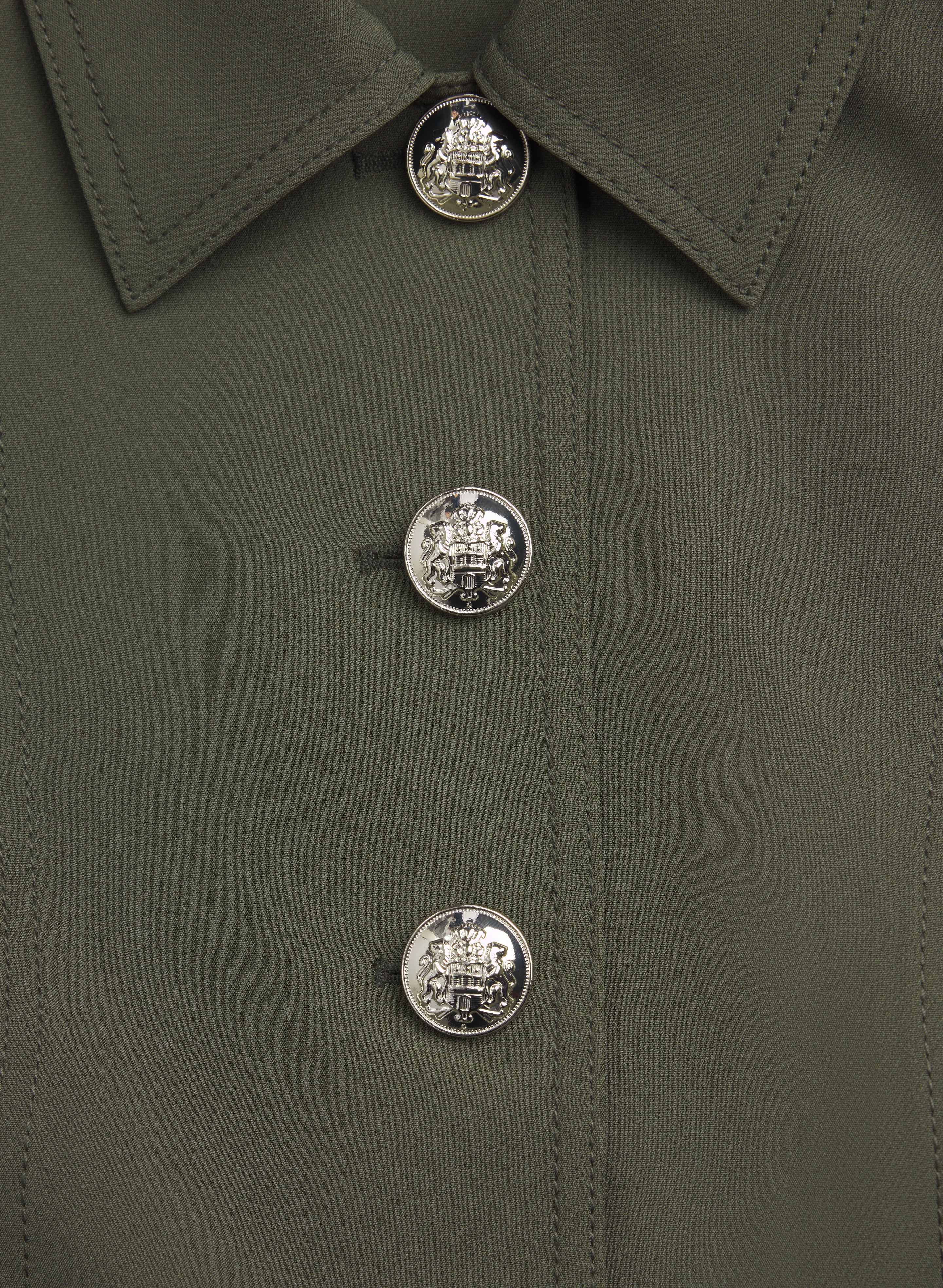 Twill Short Sleeve Jacket - Image 7