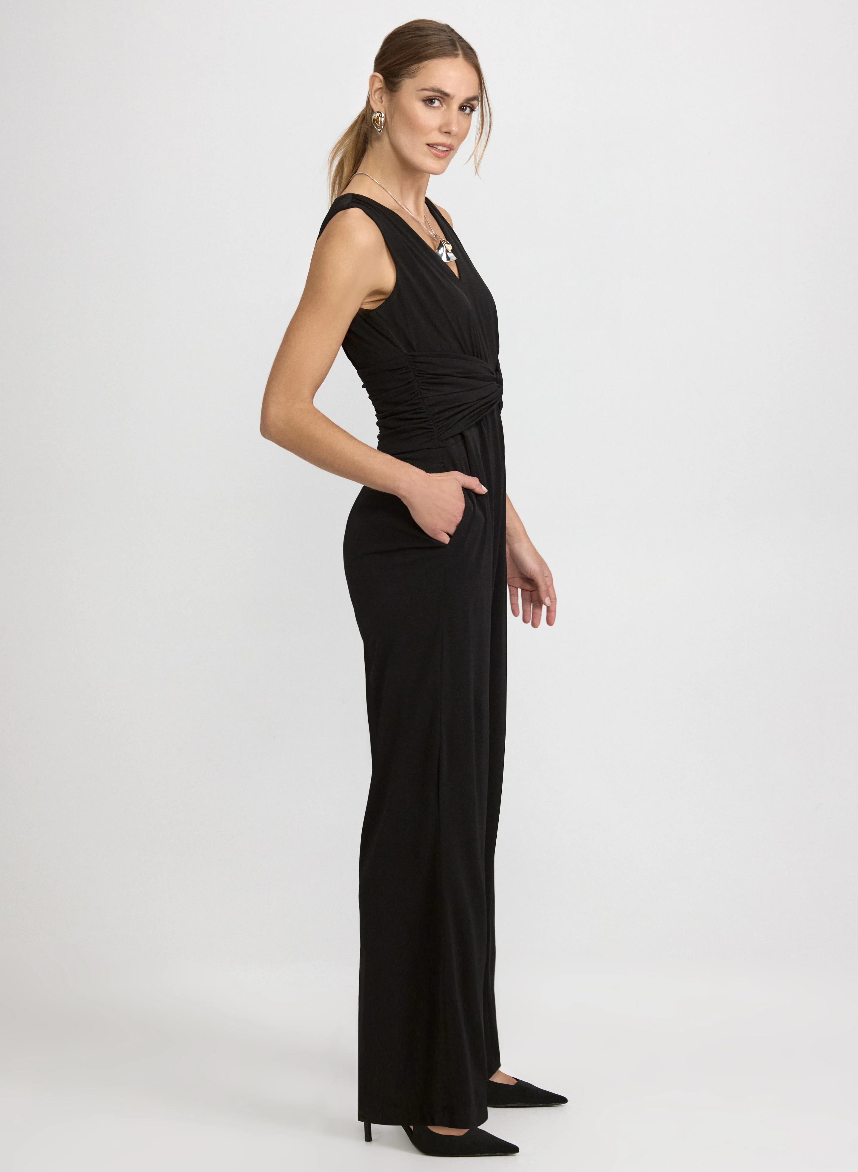 Twist Detail Jumpsuit - Image 3