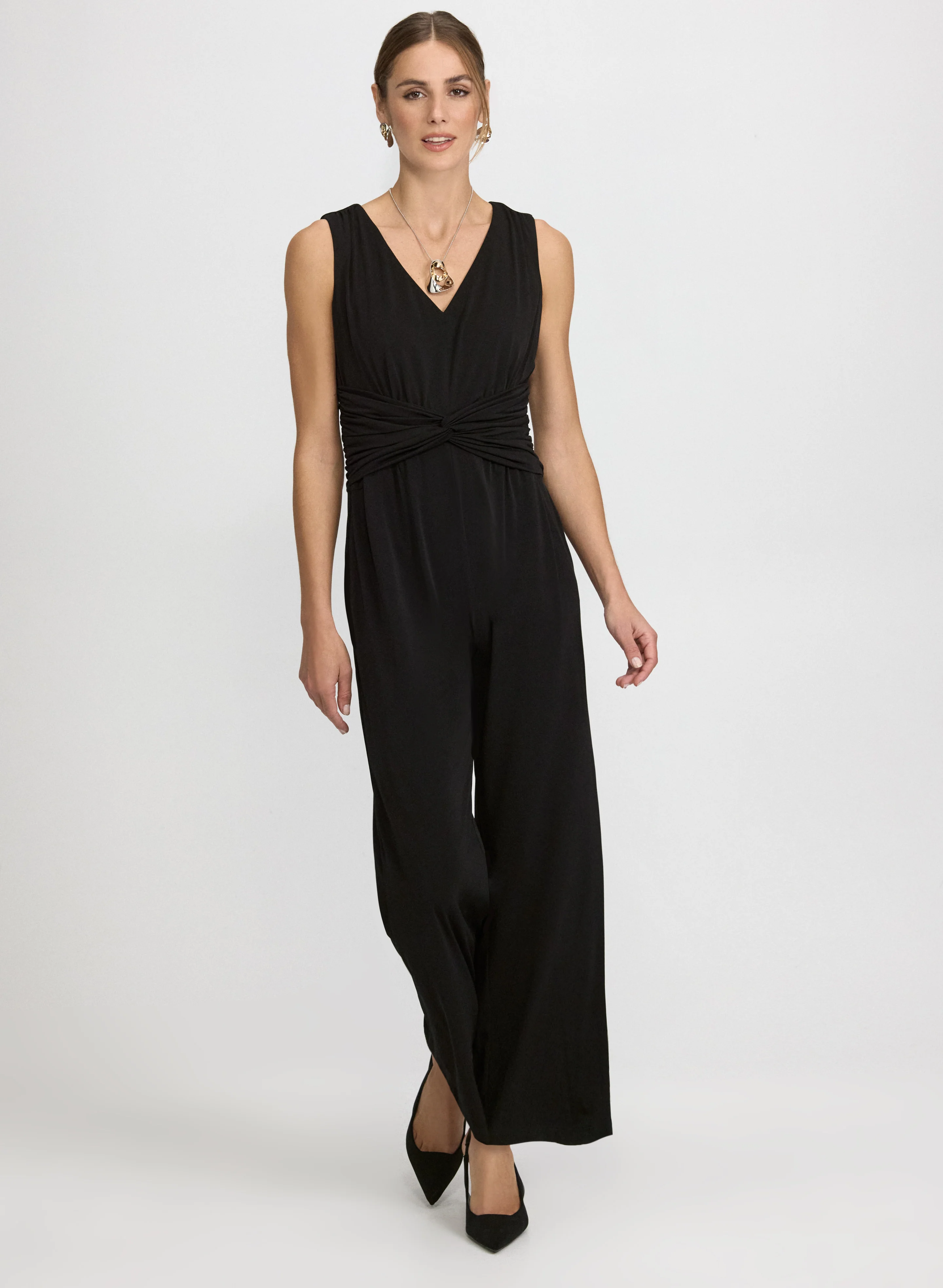 Twist Detail Jumpsuit