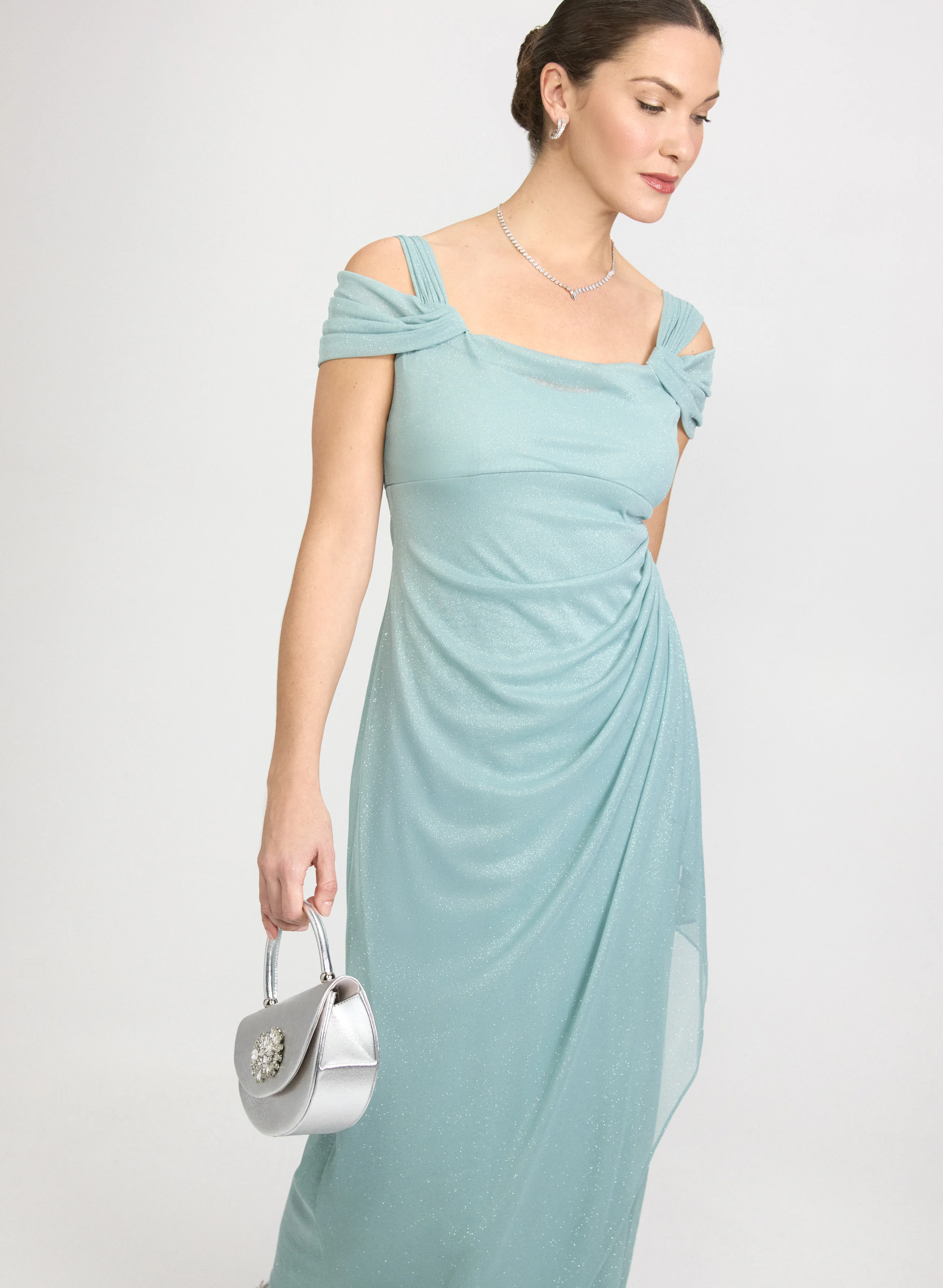 Twisted Cold-Shoulder Dress - Image 7