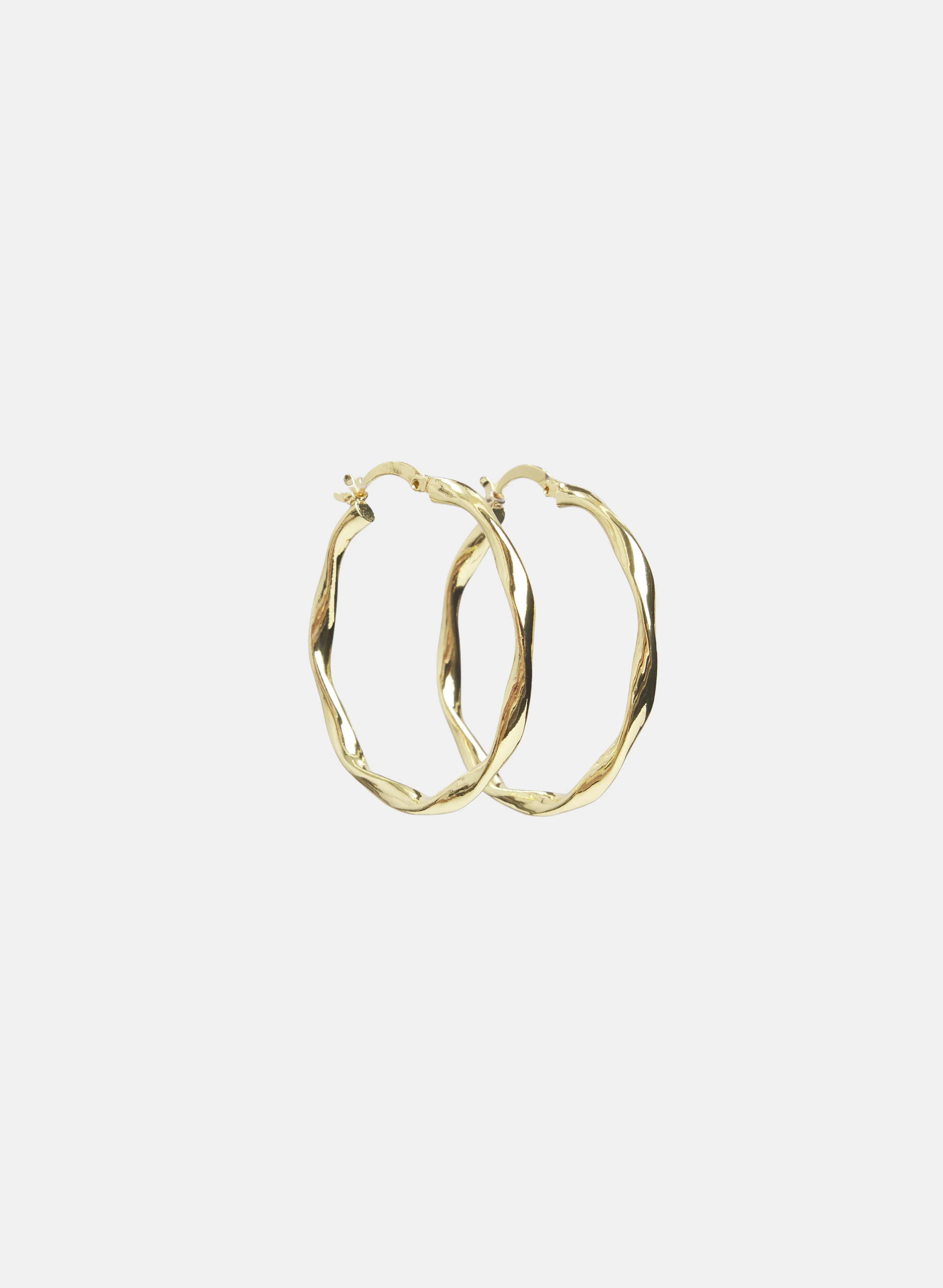 Twisted Hoop Earrings