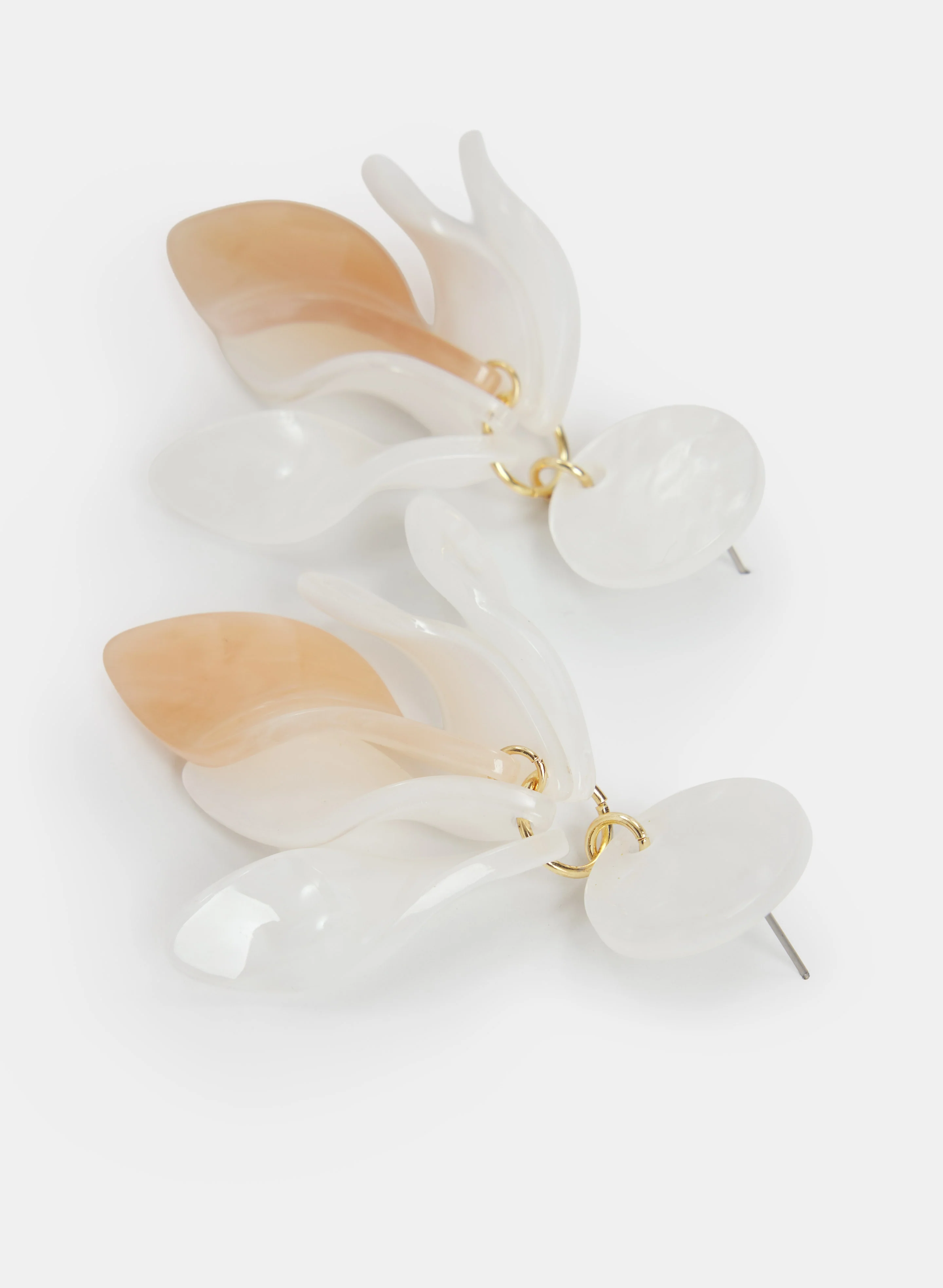 Twisted Resin Earrings - Image 2