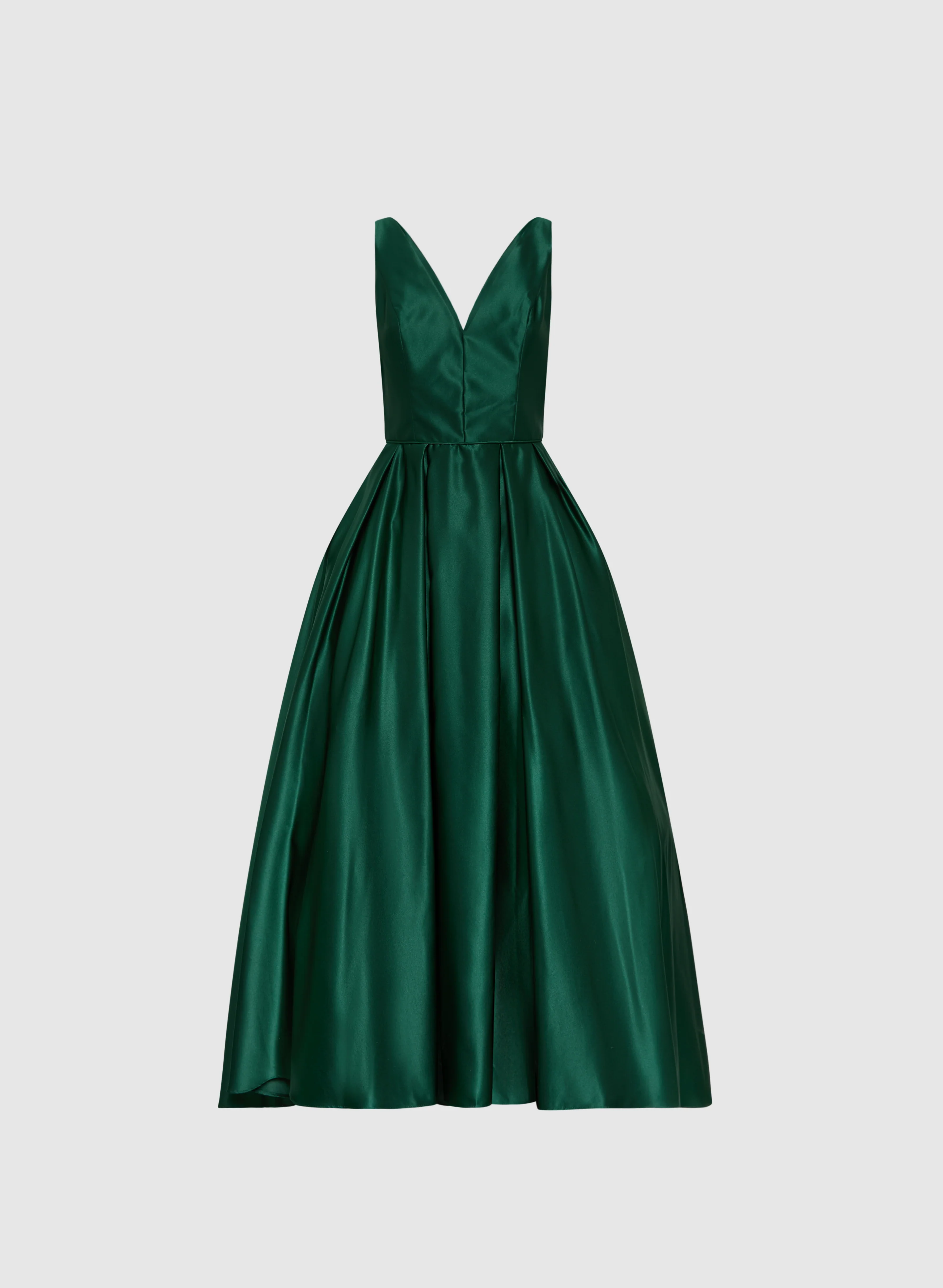 Asymmetric V-Neck Dress - Image 5