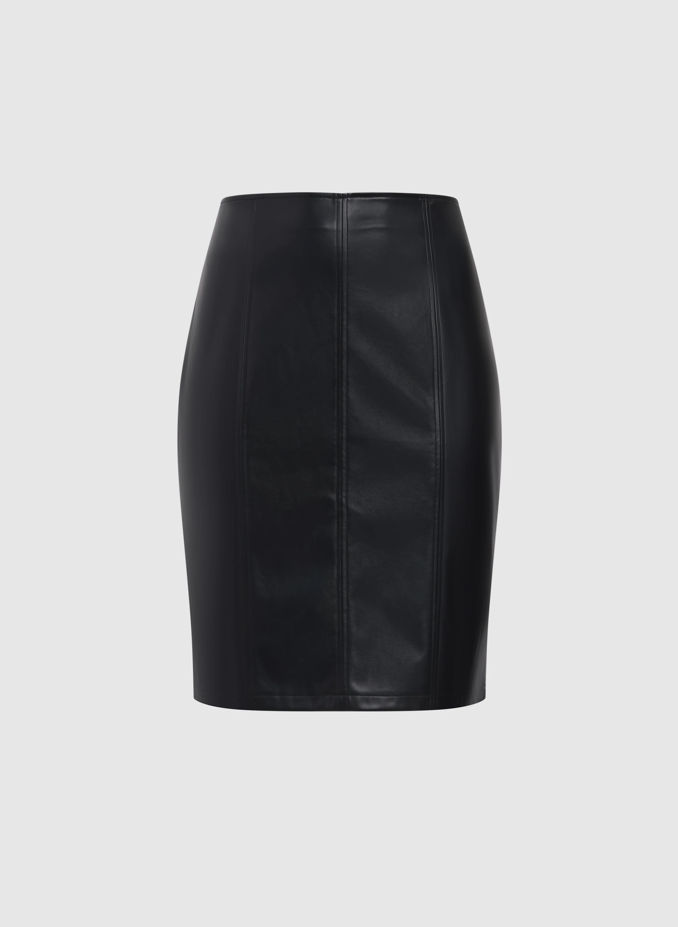 Vegan Leather Pencil Skirt - Image 6