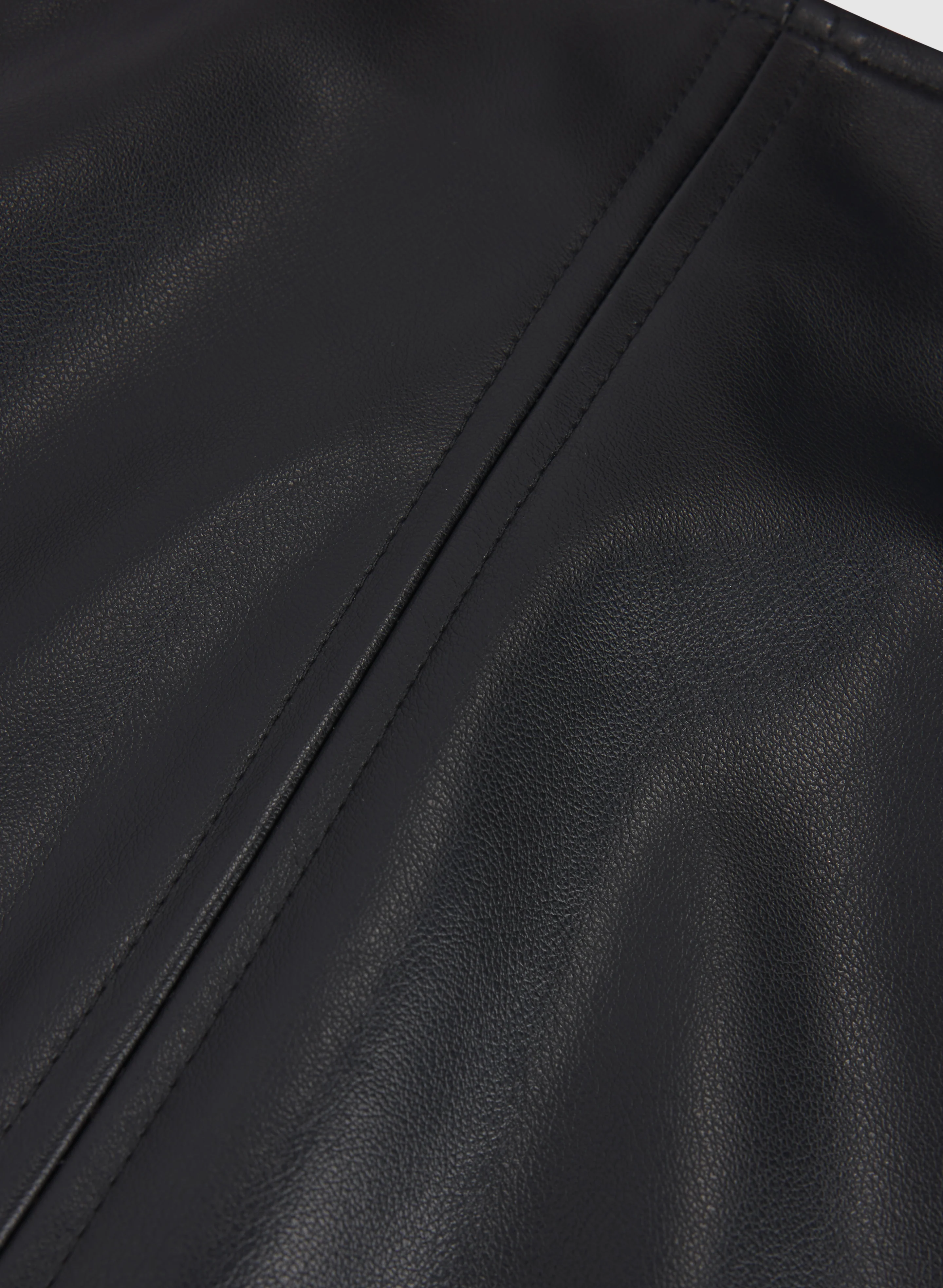 Vegan Leather Pencil Skirt - Image 7