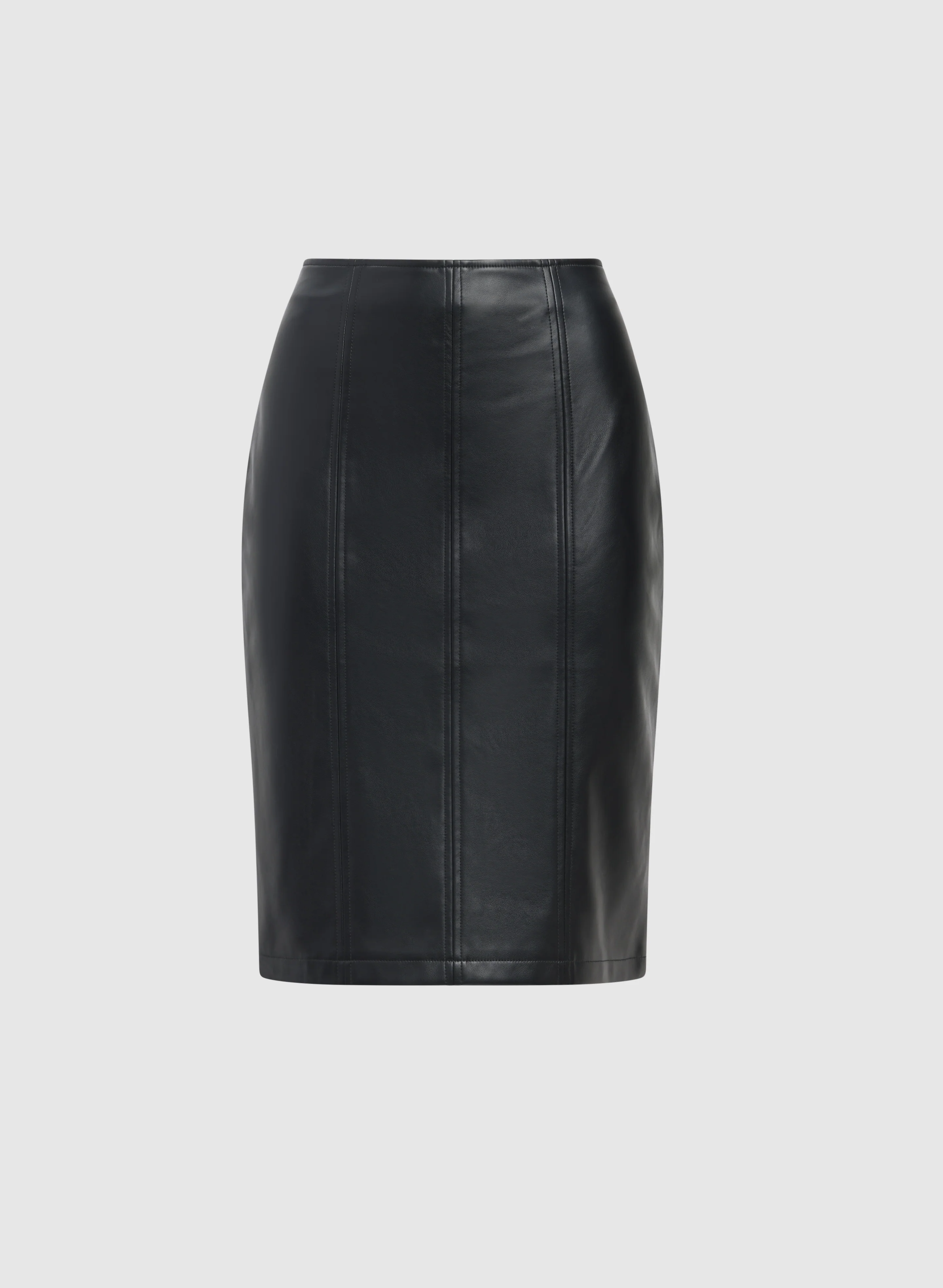 Vegan Leather Pencil Skirt - Image 6