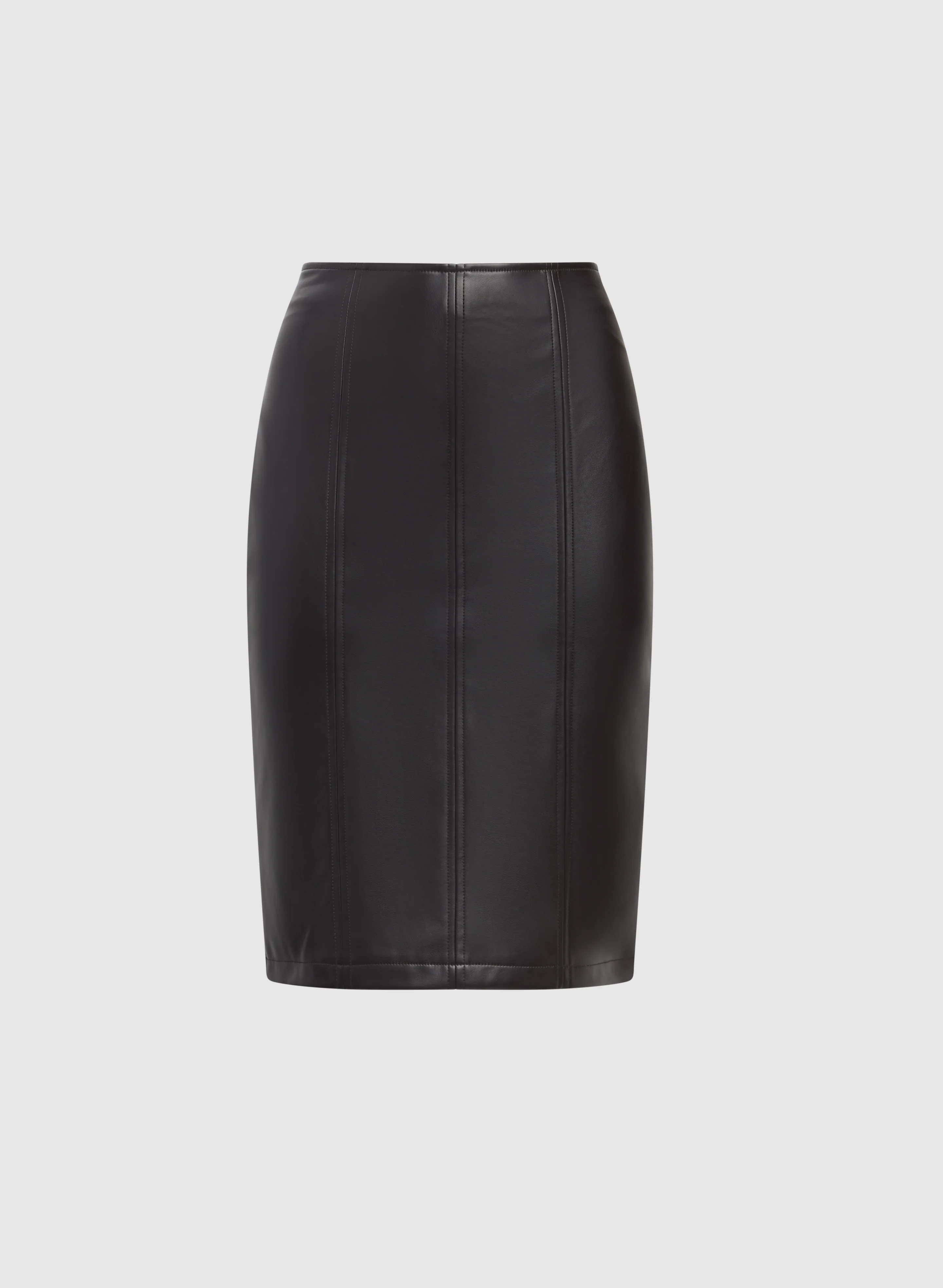 Vegan Leather Pencil Skirt - Image 6