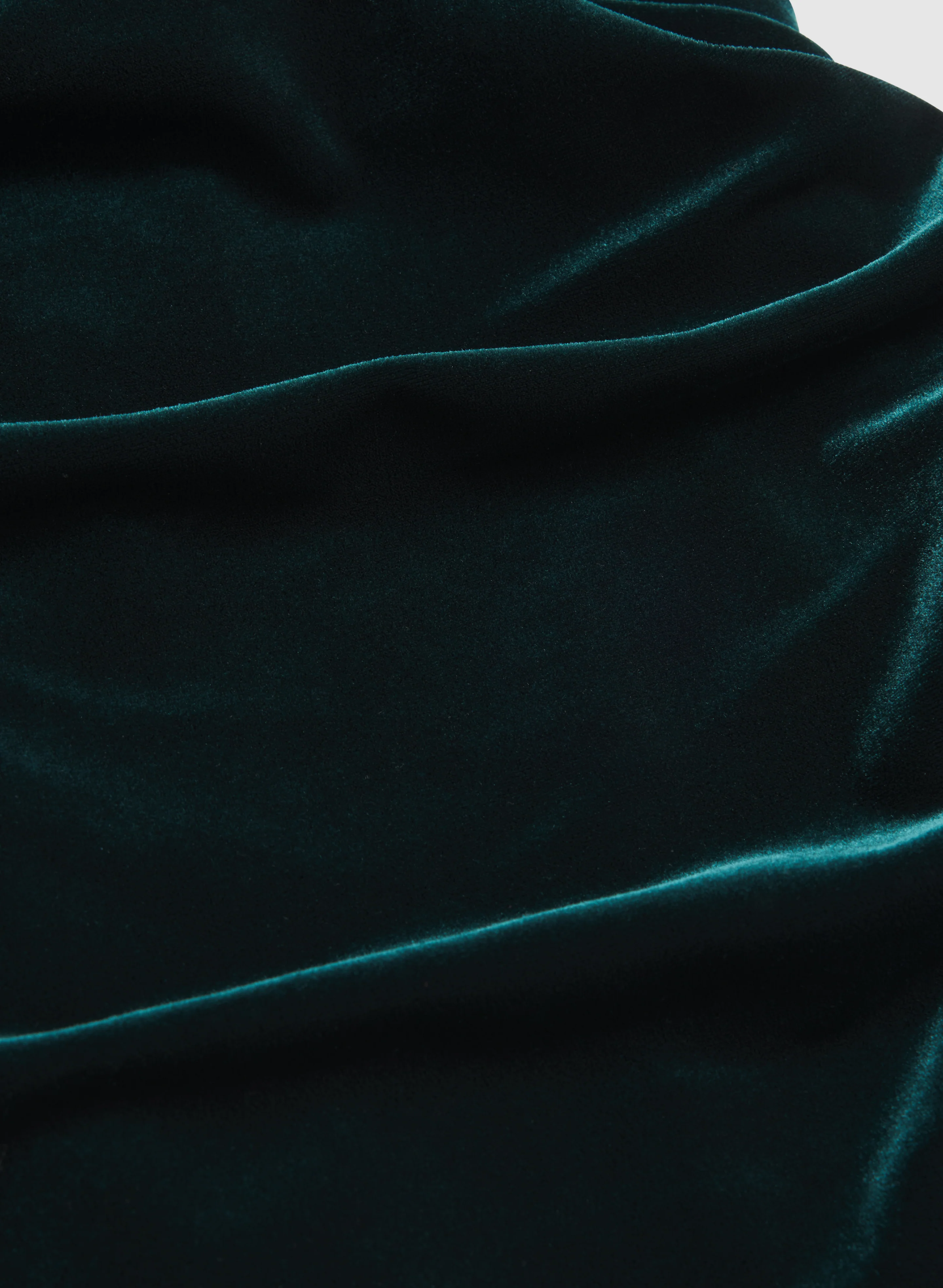 Velvet Overlay Dress - Image 7