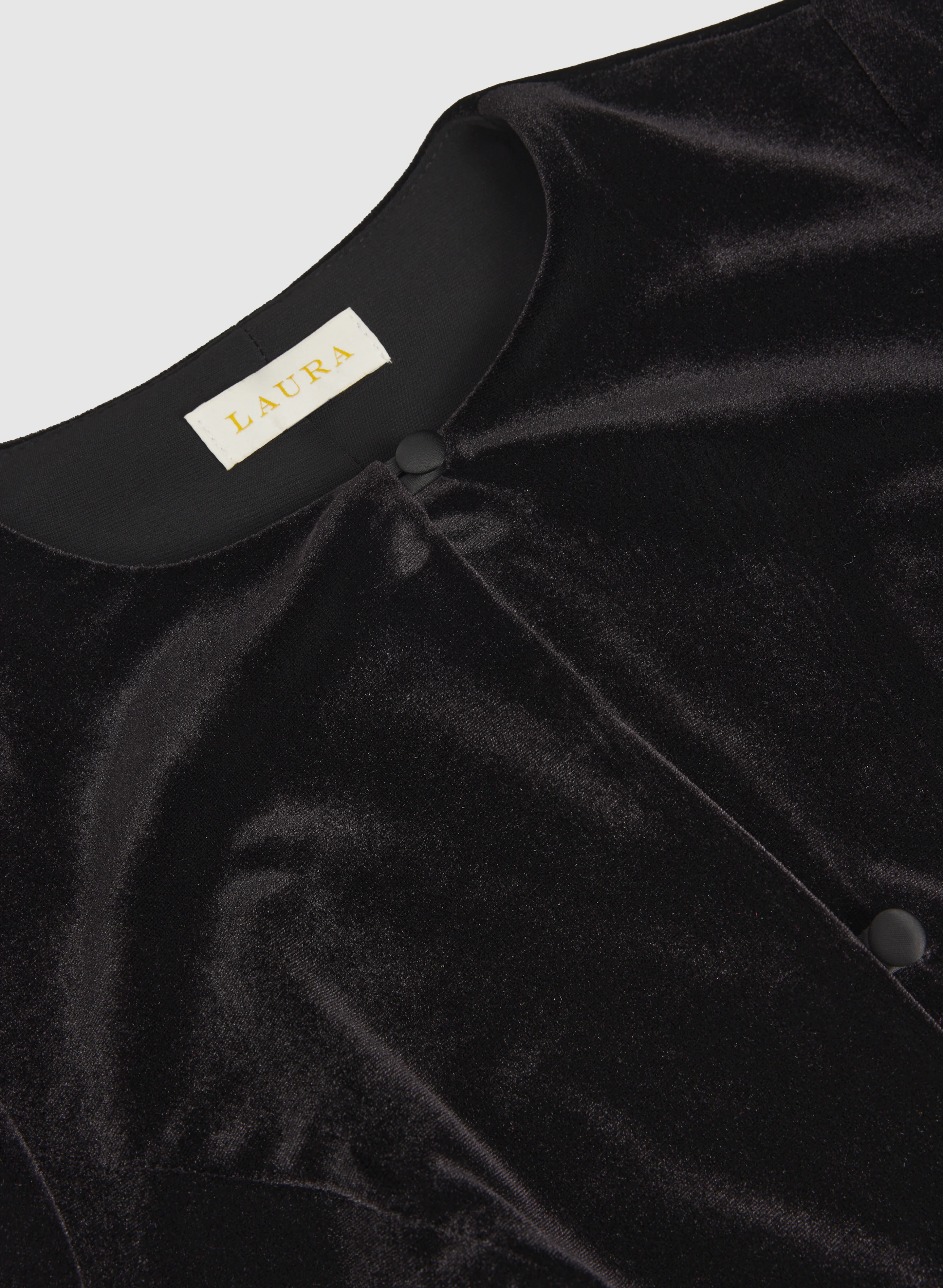 Velvet Peplum Jacket - Image 7