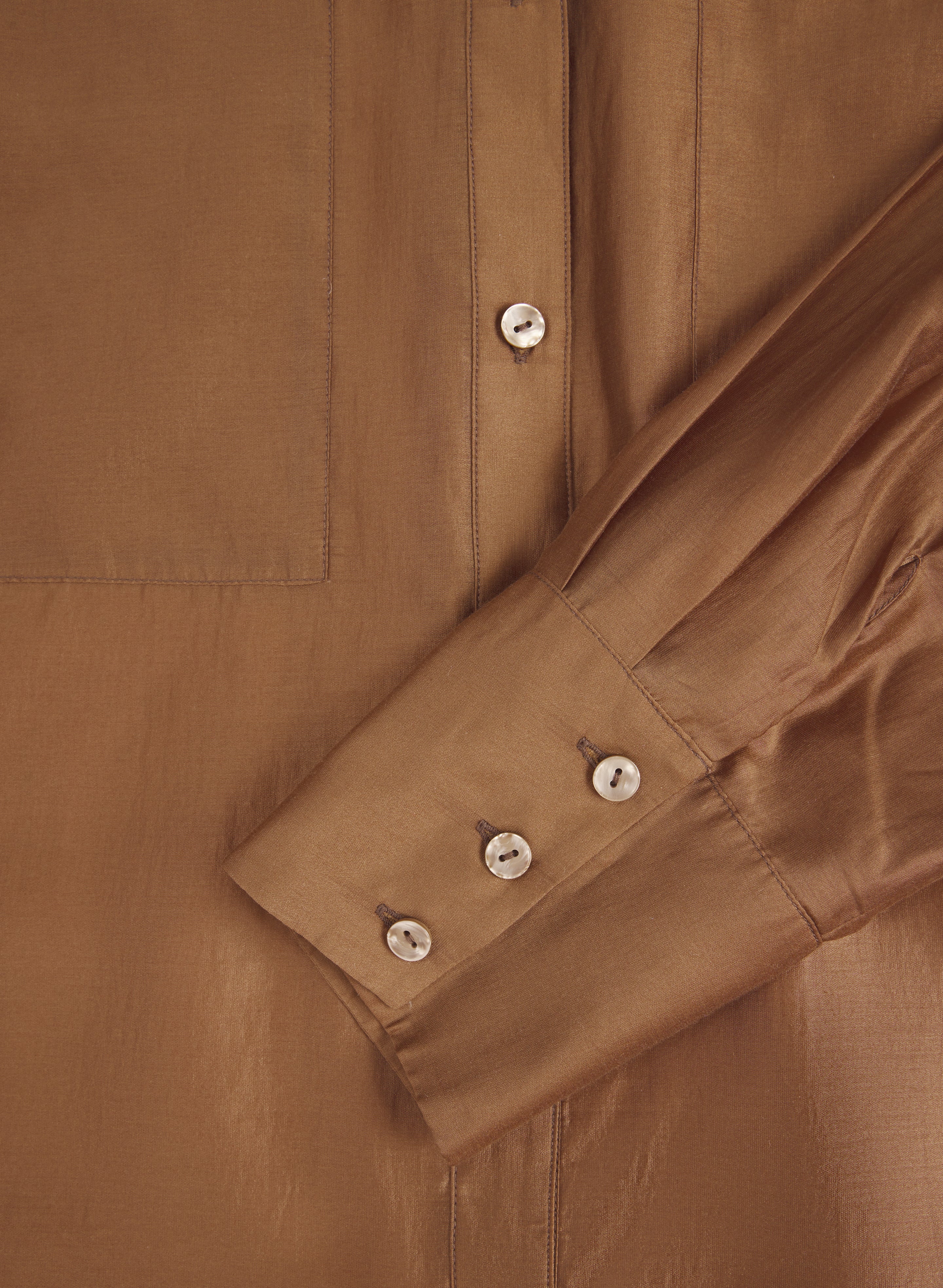 Voile Button-Down Blouse - Image 8