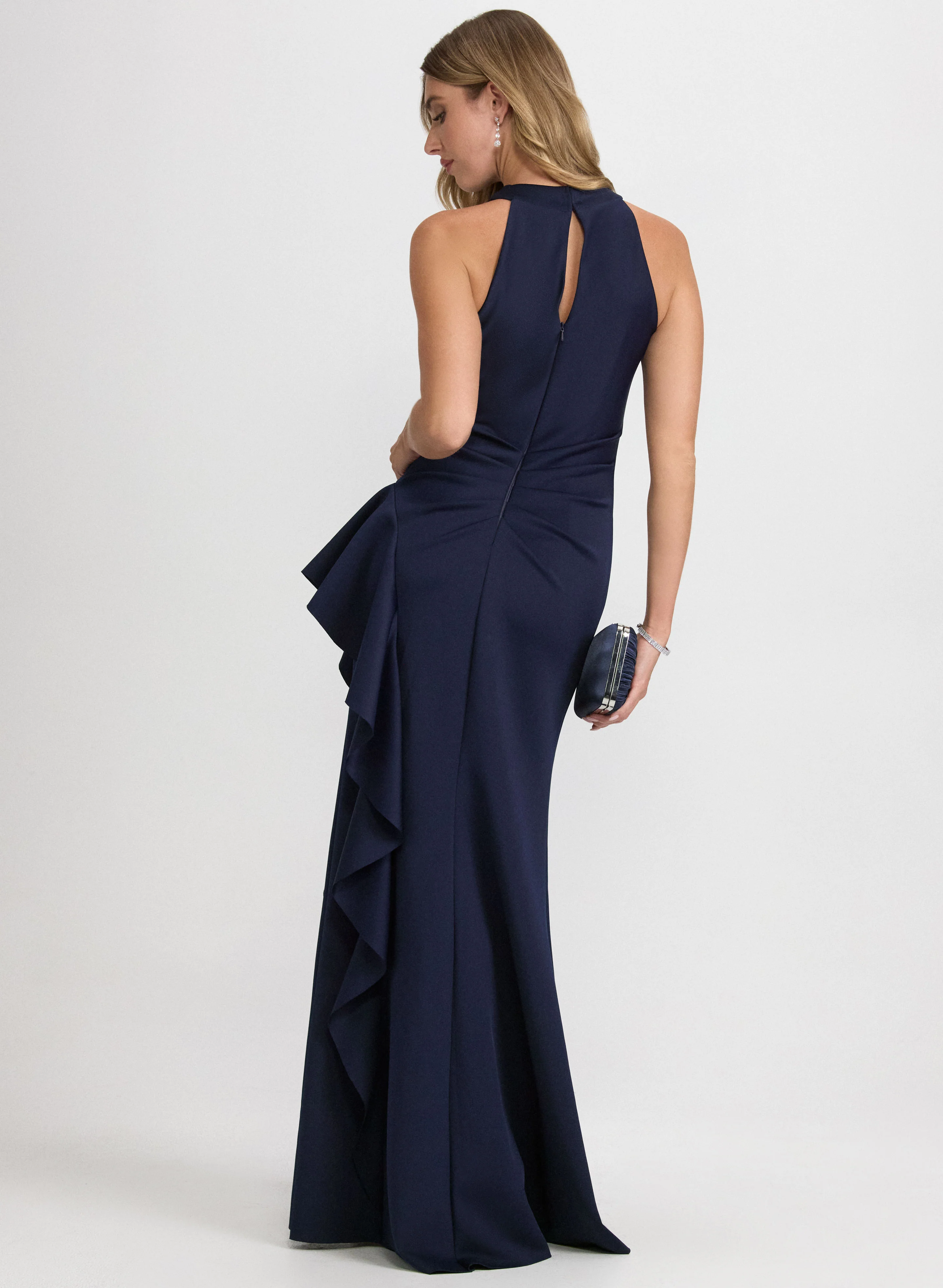 Waterfall Flounce Dress - Image 3