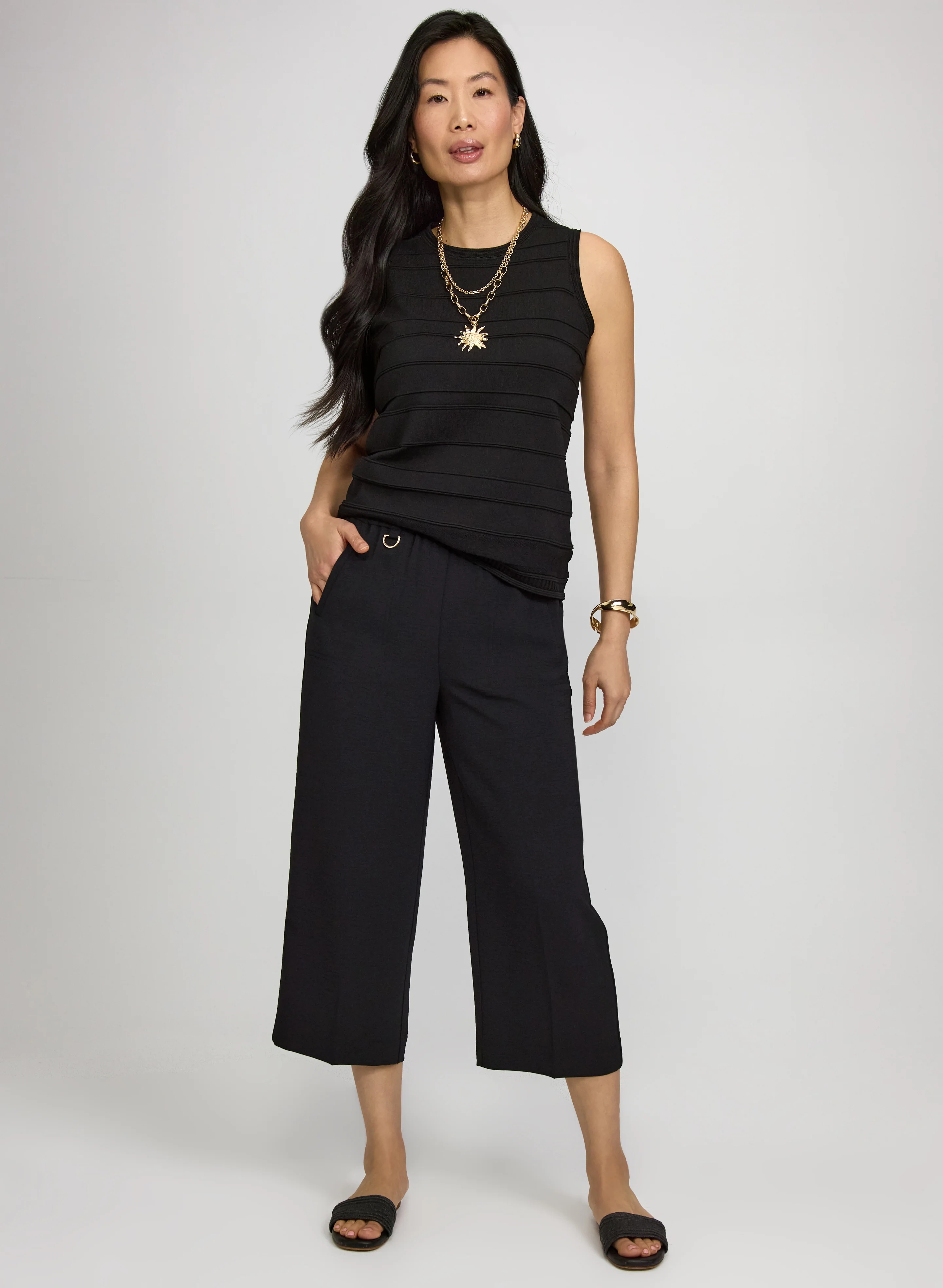 Wide-Leg Capris - Image 3