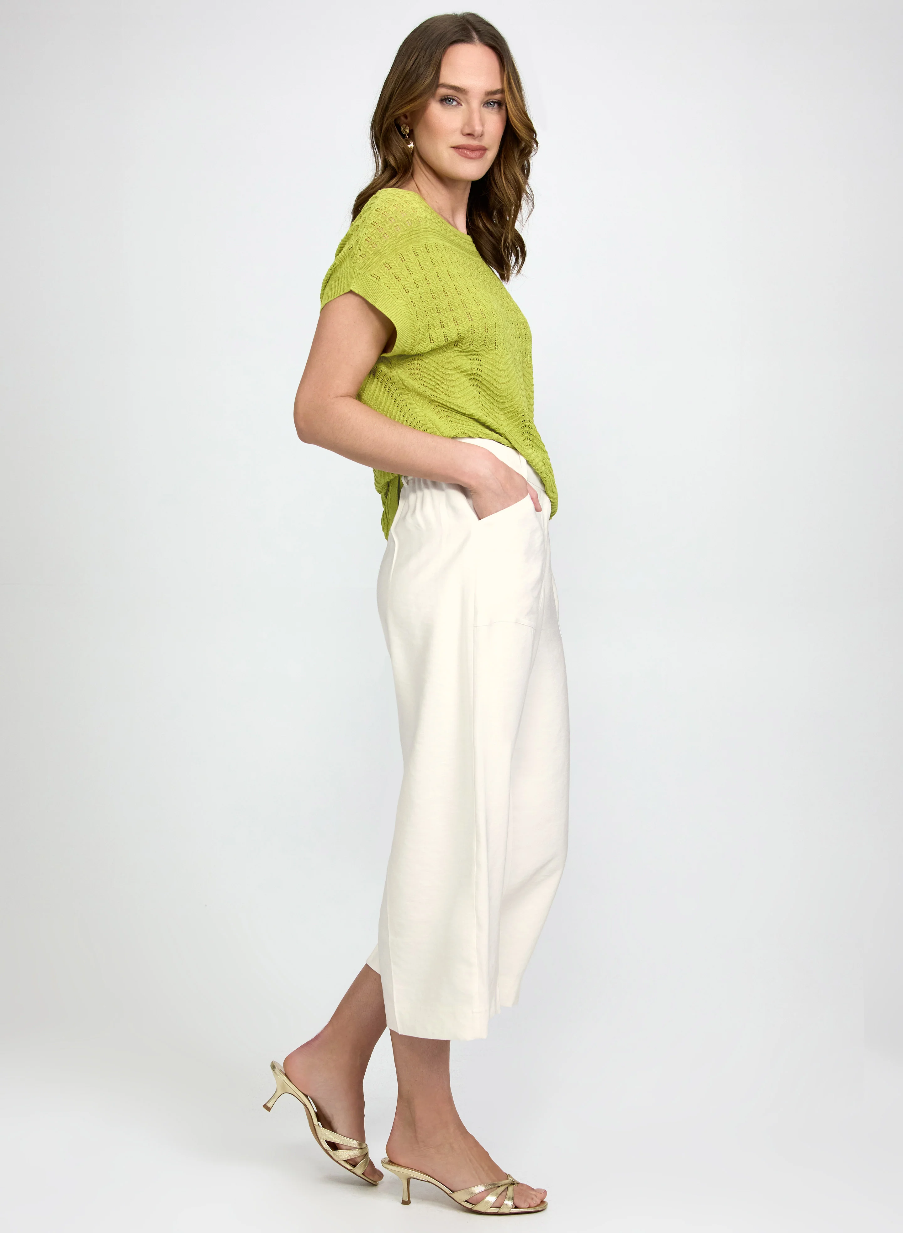 Wide-Leg Capris - Image 7