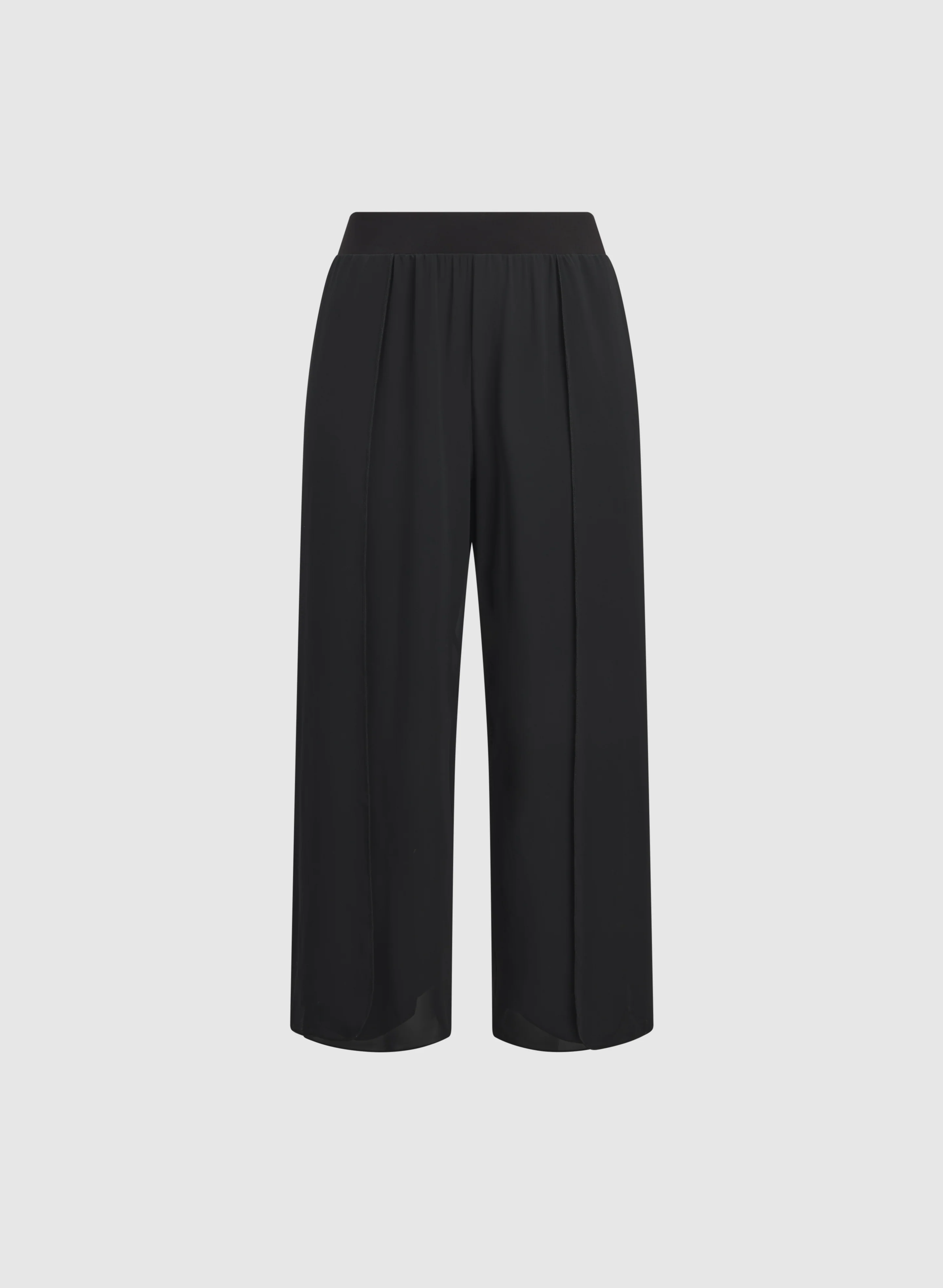 Wide-Leg Chiffon Pants - Image 6