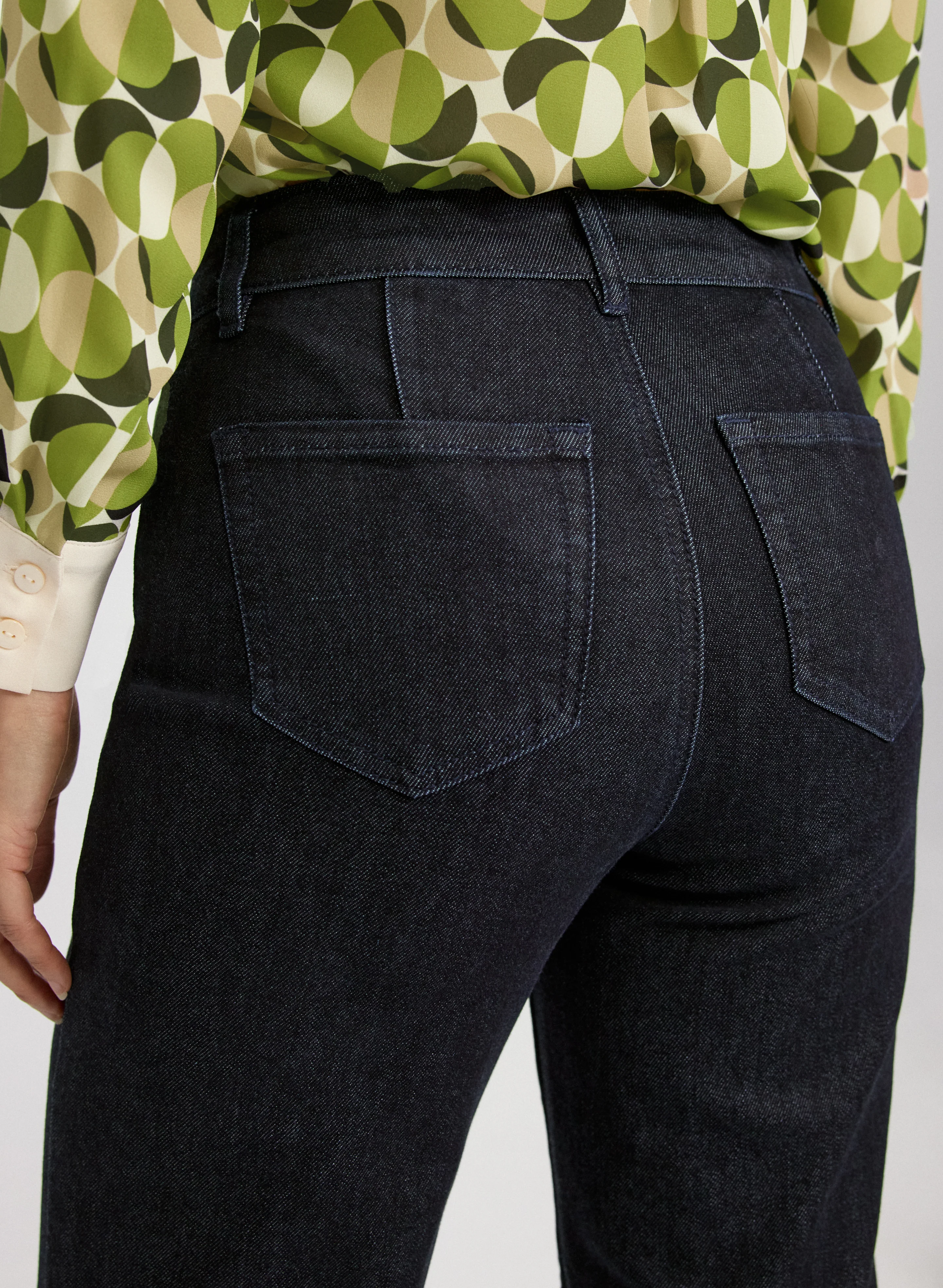 Wide-Leg Denim Pants - Image 6