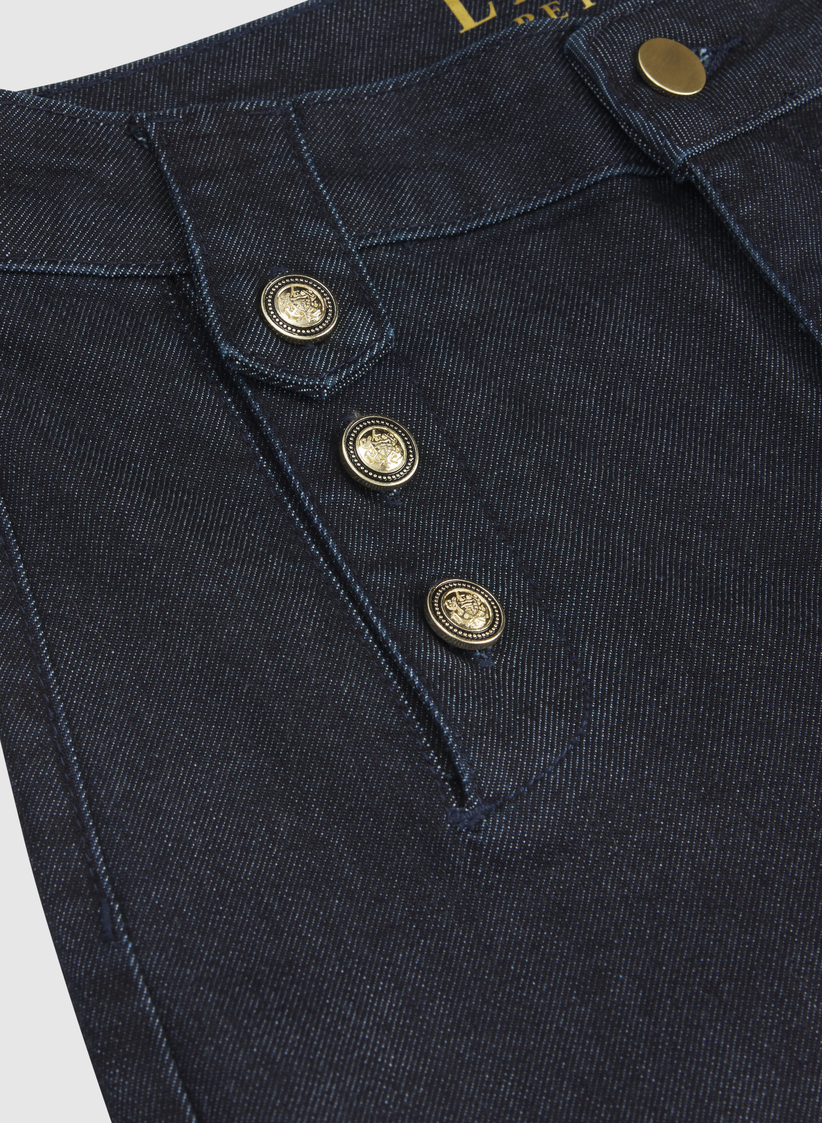Wide-Leg Denim Pants - Image 8