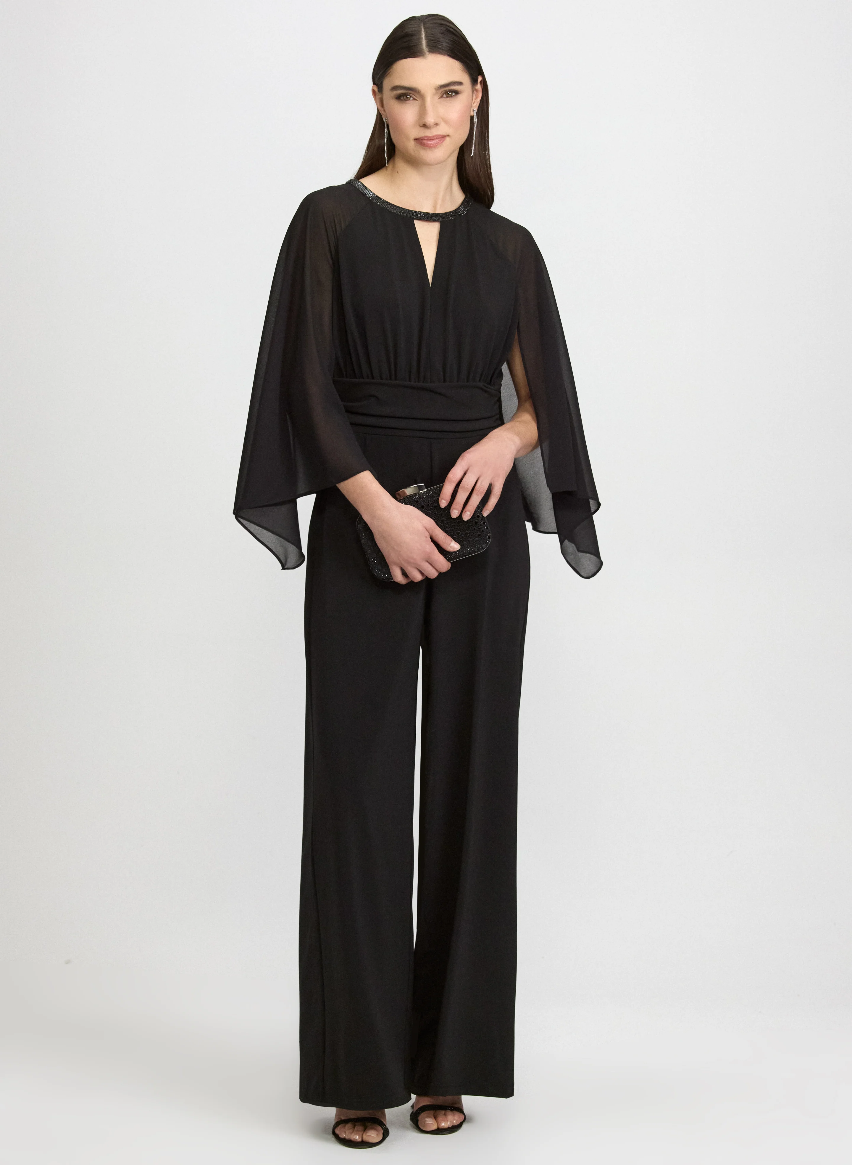 Wide-Leg Jersey Jumpsuit