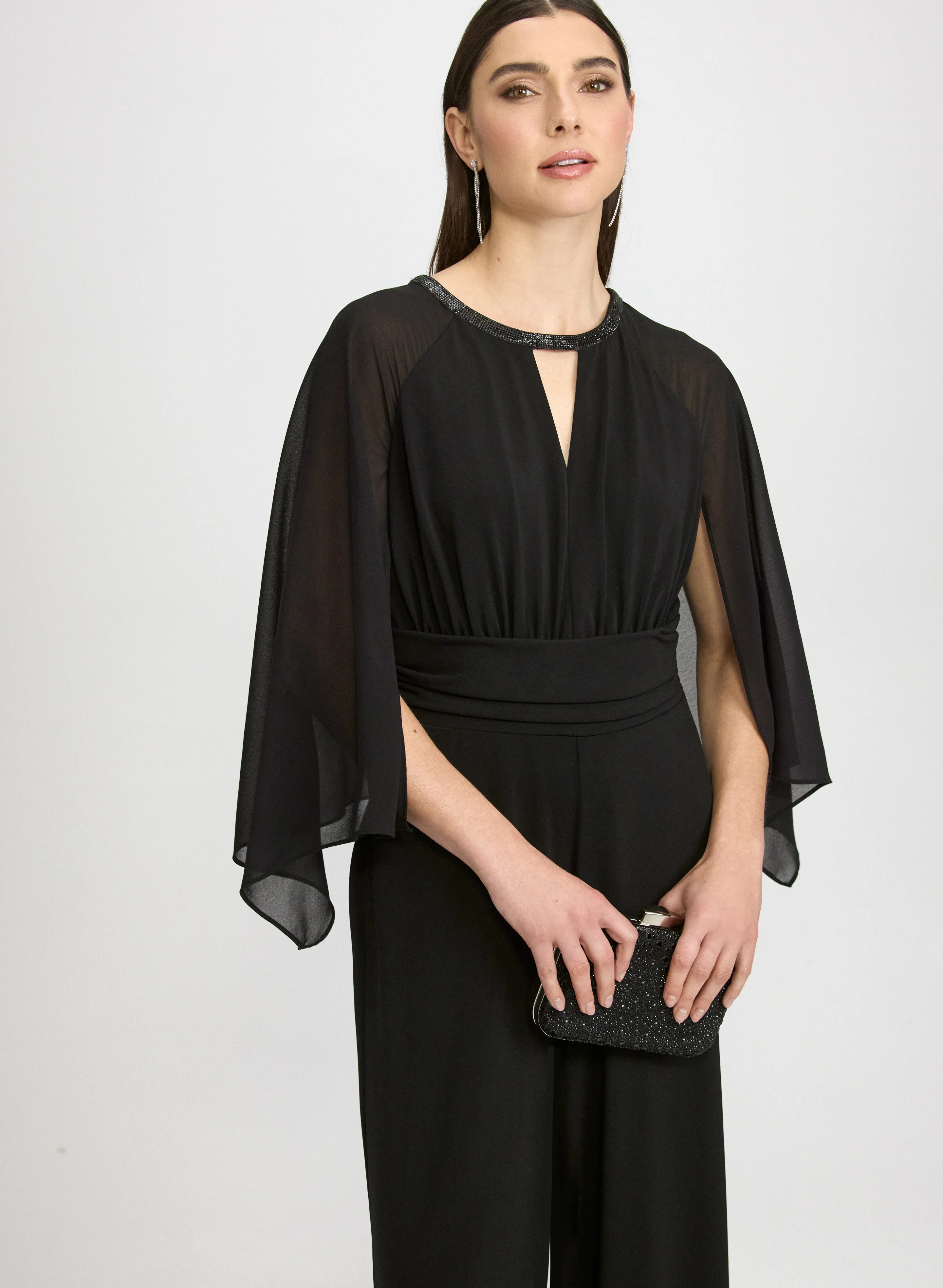 Wide-Leg Jersey Jumpsuit - Image 4