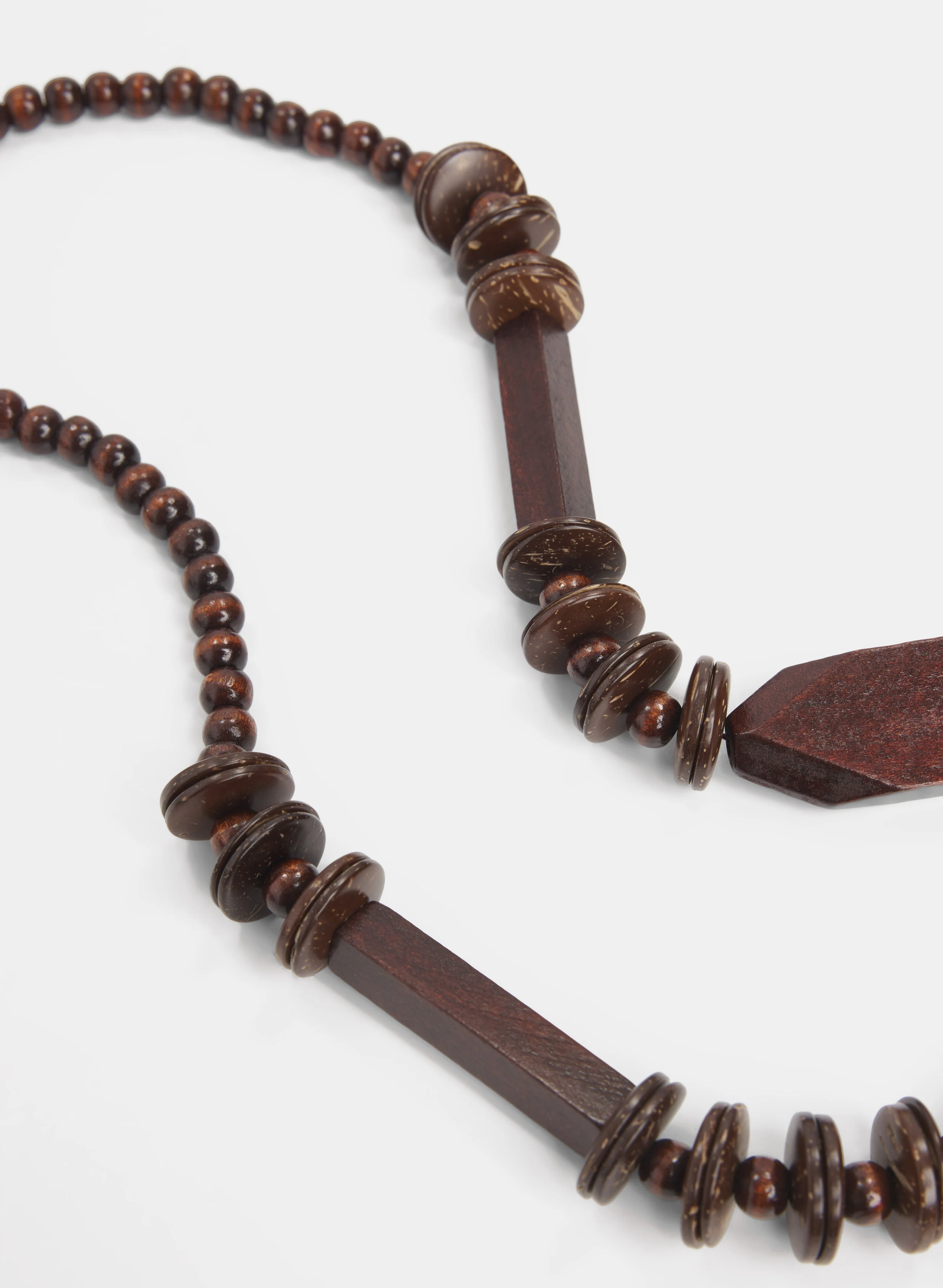 Wooden Bead Necklace - Image 2
